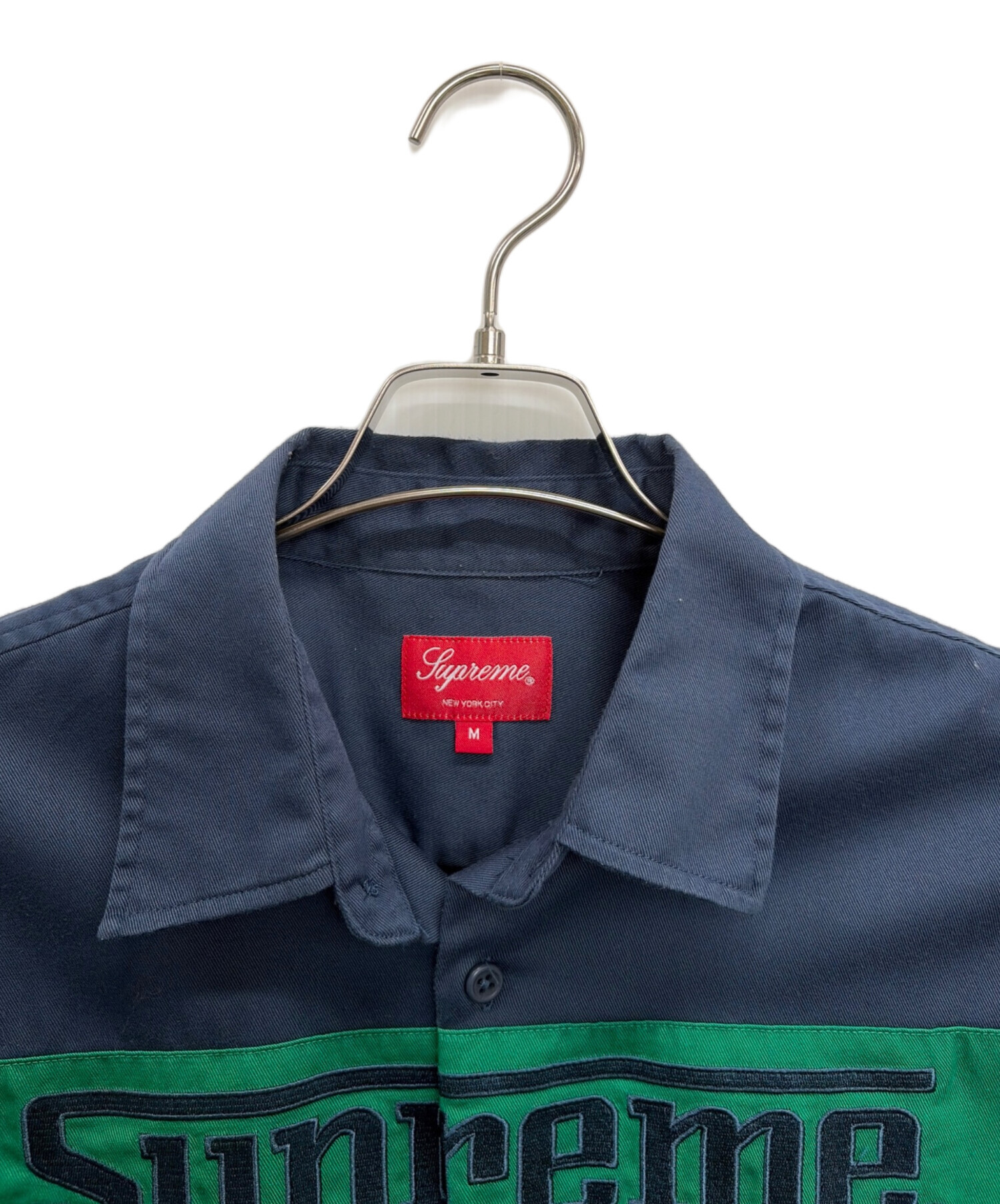中古・古着通販】SUPREME (シュプリーム) 長袖シャツ グリーン