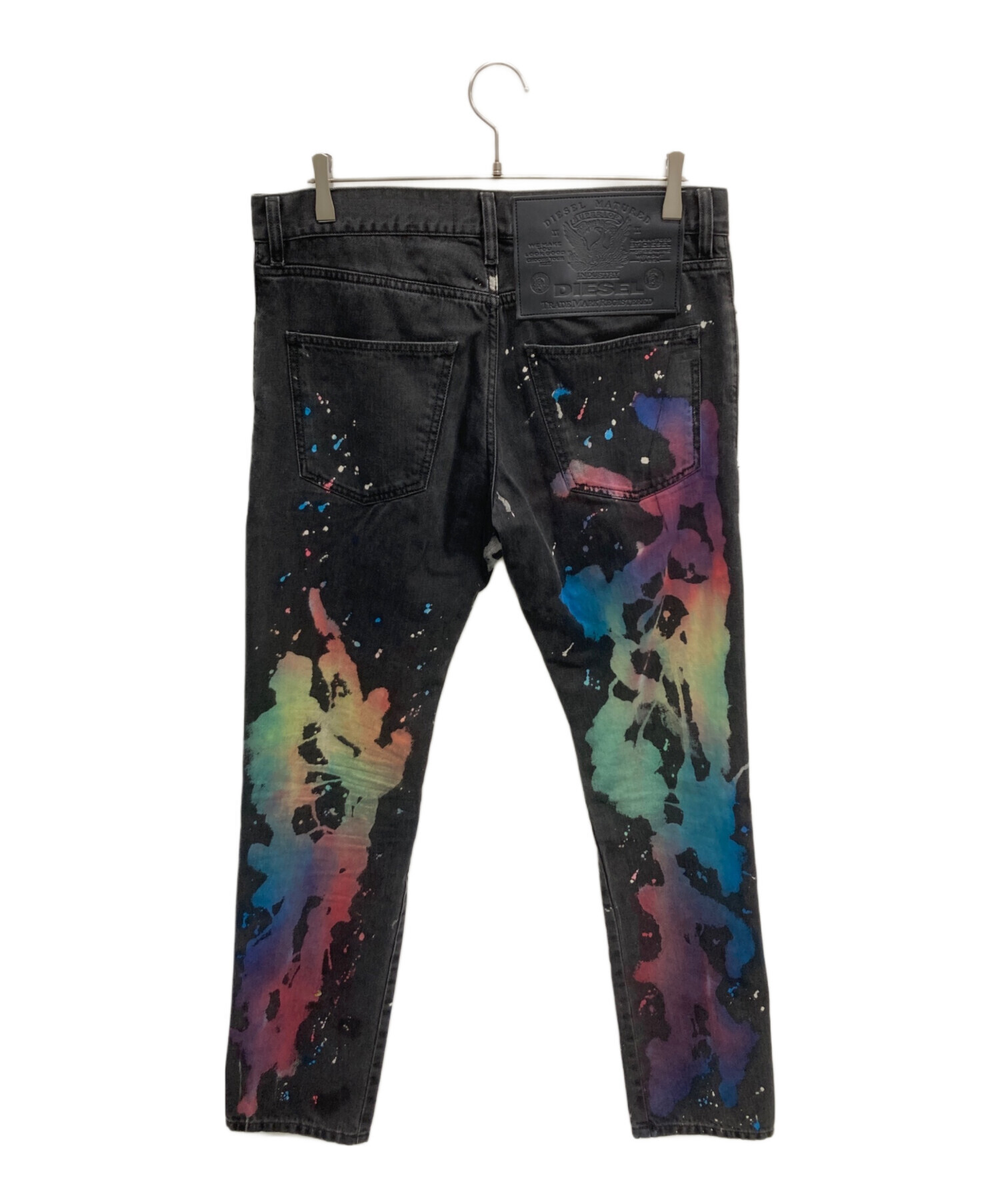 中古・古着通販】DIESEL (ディーゼル) デニムパンツ ブラック サイズ 