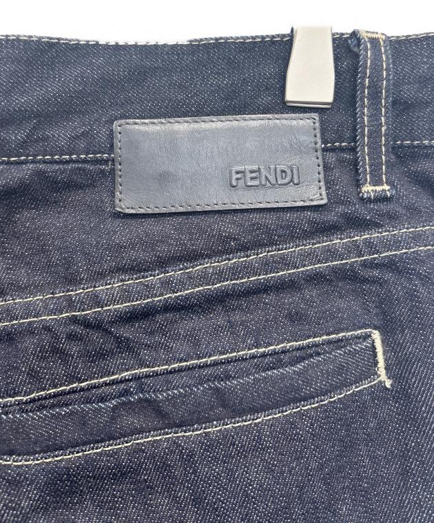 中古・古着通販】FENDI (フェンディ) デニムパンツ インディゴブルー 