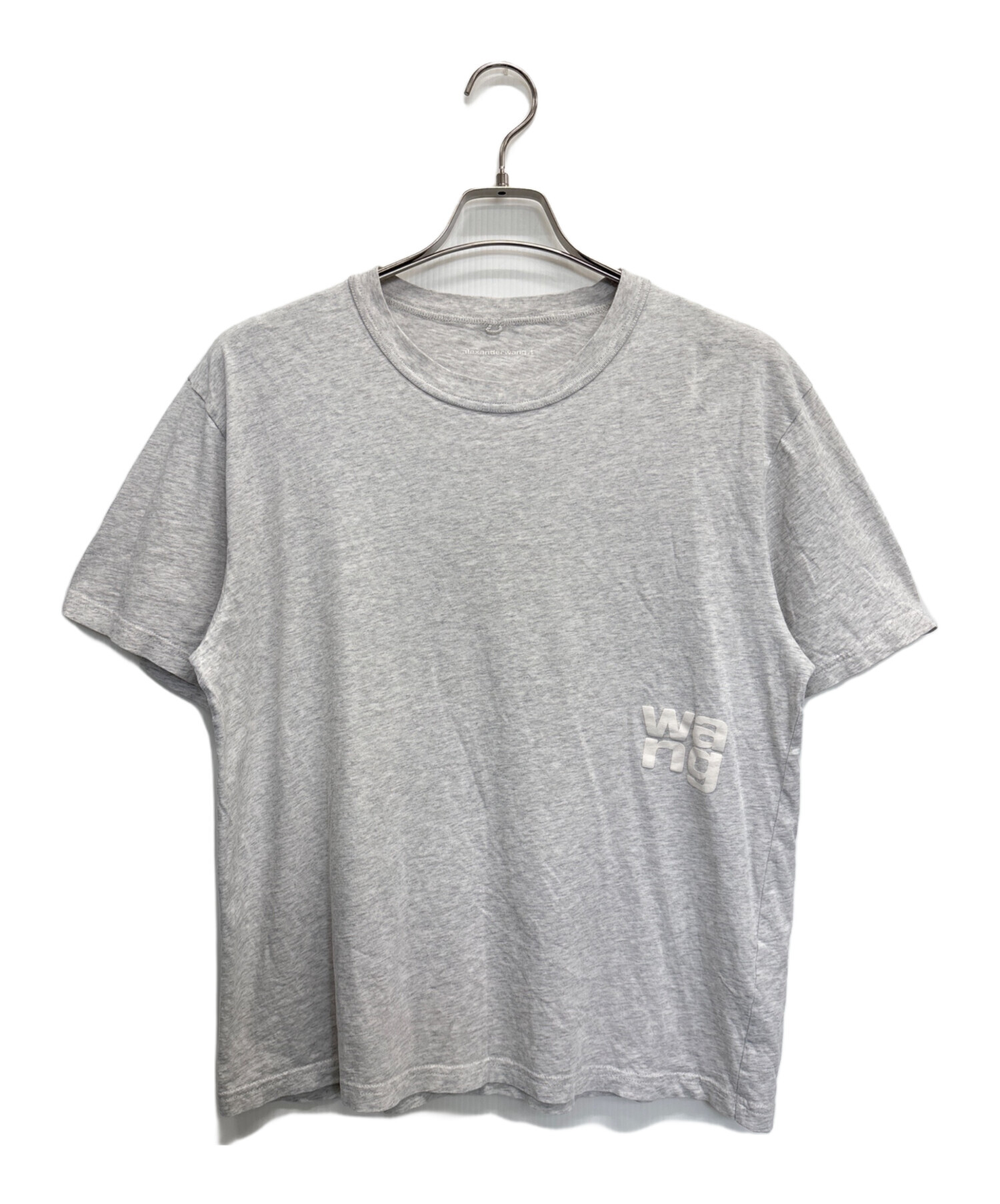 alexander wang アレキサンダーワン パフロゴTシャツ グレー 中古