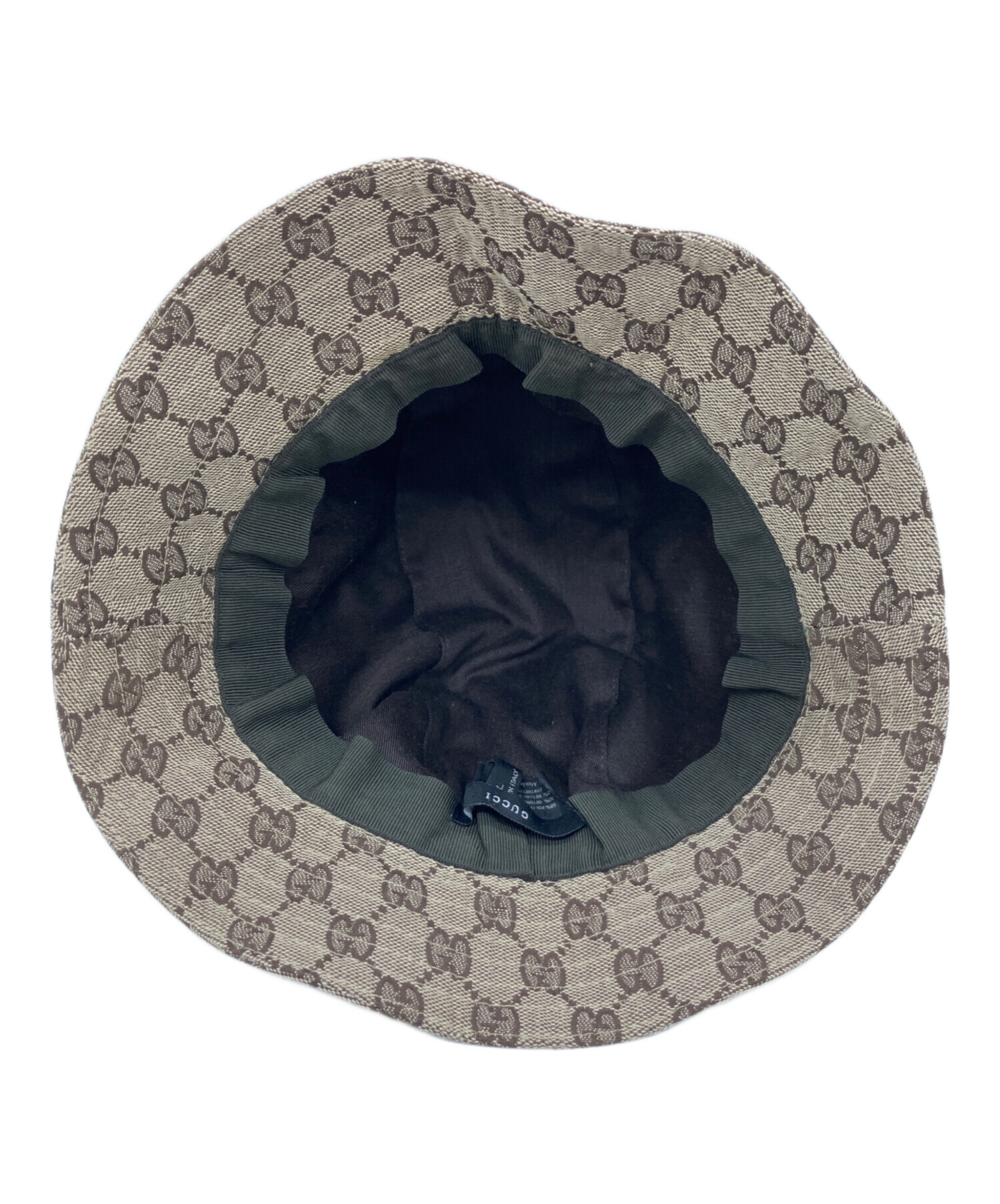 中古・古着通販】GUCCI (グッチ) バケットハット ベージュ｜ブランド