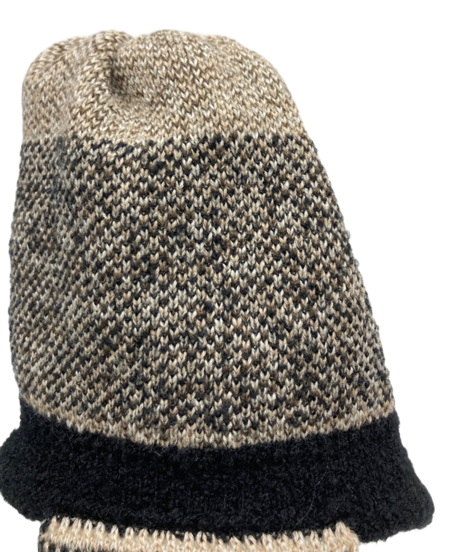 Vivienne Westwood ストライプニット帽 フリンジ付き 中古・古着通販】Vivienne Westwood (ヴィヴィアンウエストウッド