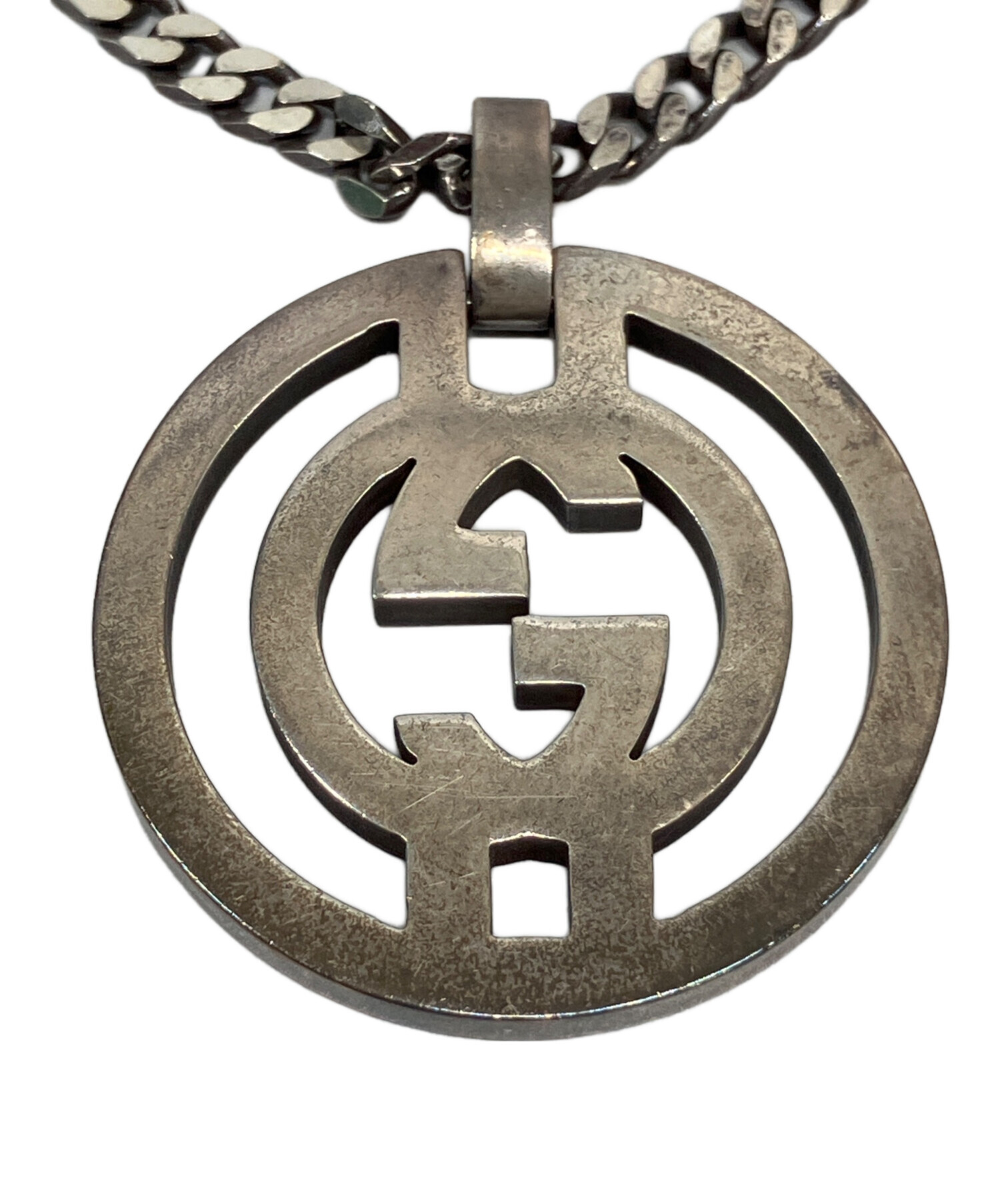 中古・古着通販】GUCCI (グッチ) ネックレス シルバー｜ブランド・古着