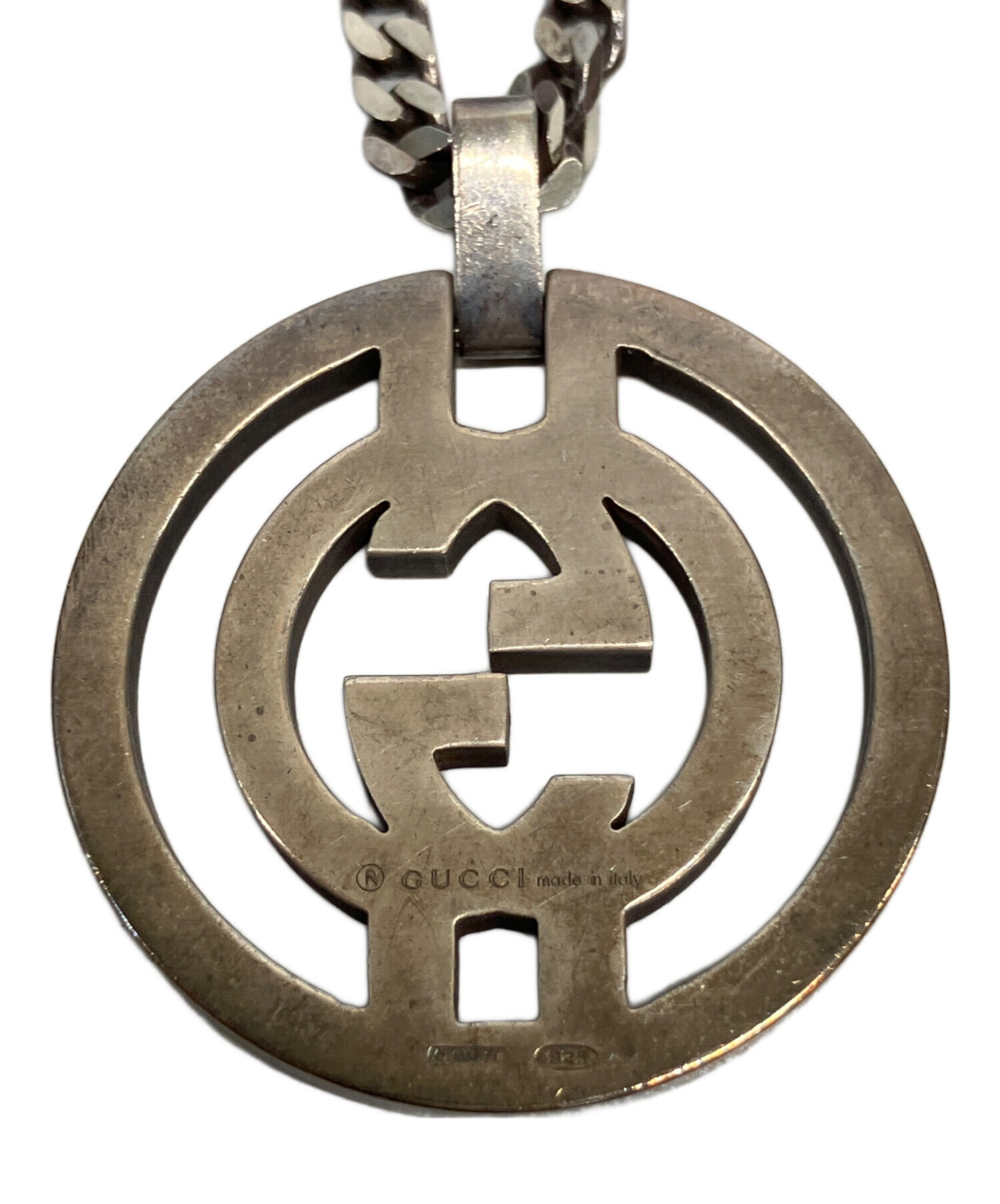 中古・古着通販】GUCCI (グッチ) ネックレス シルバー｜ブランド・古着