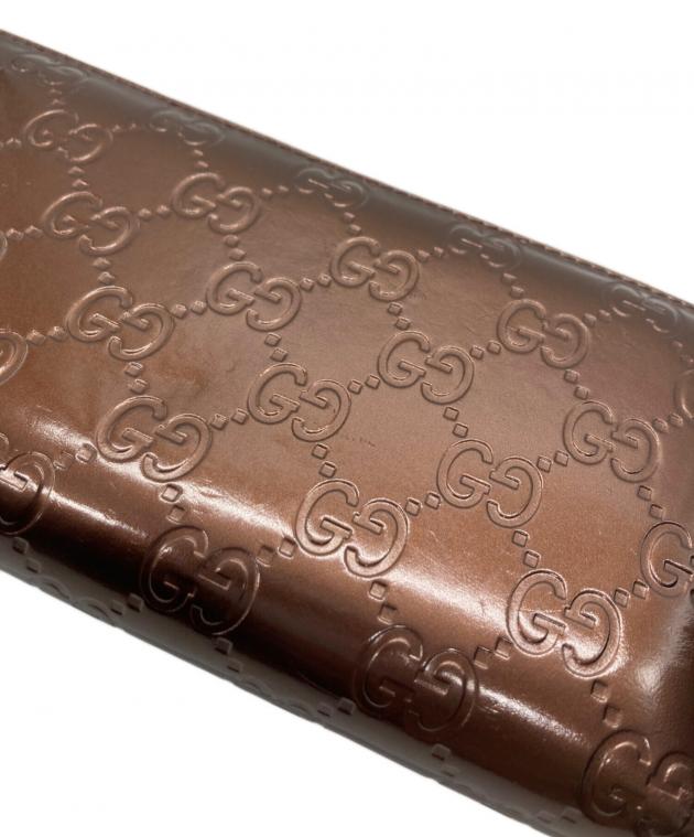 中古・古着通販】GUCCI (グッチ) 財布 ブラウン｜ブランド・古着通販