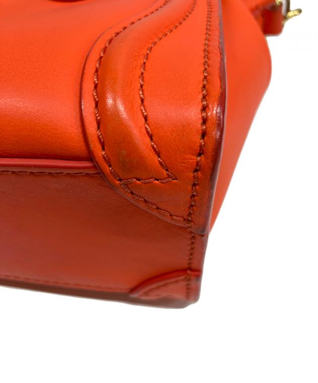 中古・古着通販】CELINE (セリーヌ) 2WAYショルダーバッグ オレンジ