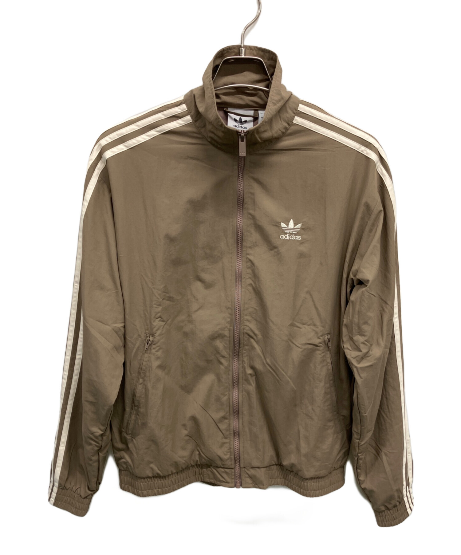 UNUSED ベージュジャケット 新品　タグ付き 中古・古着通販】adidas (アディダス) ジップジャケット ベージュ