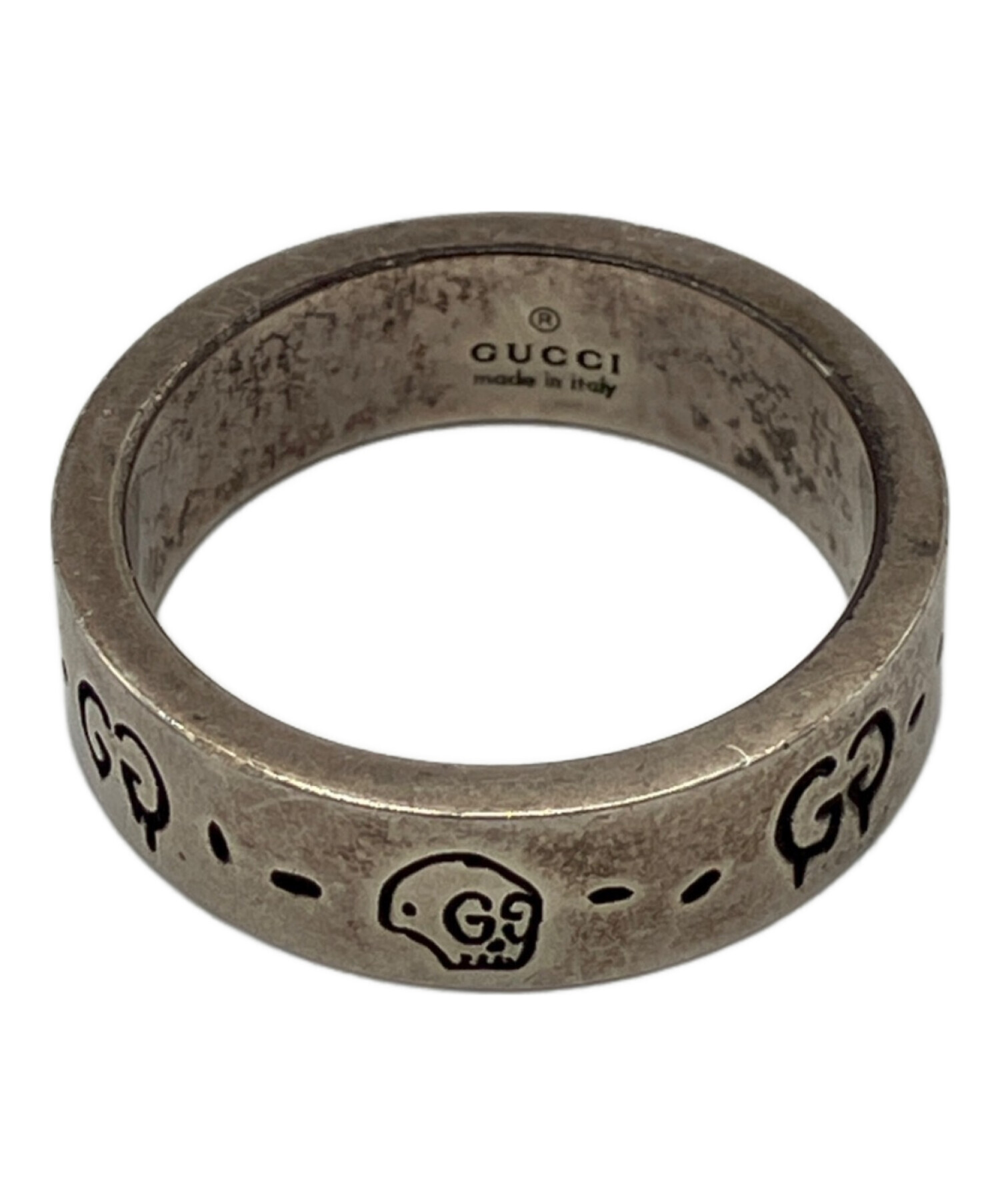 中古・古着通販】GUCCI (グッチ) ゴーストシルバーリング シルバー