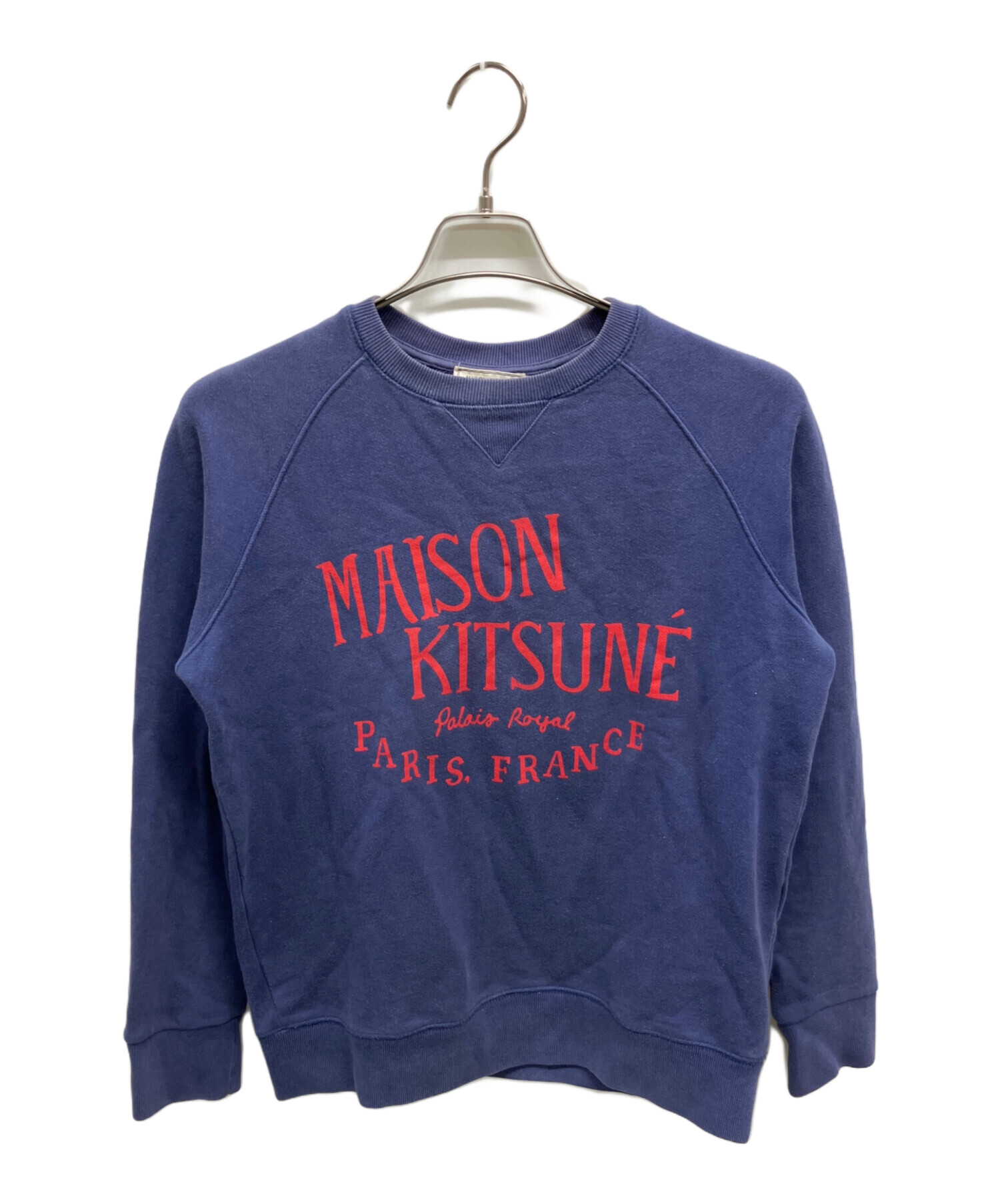中古・古着通販】maison kitsune (メゾンキツネ) スウェット ネイビー 