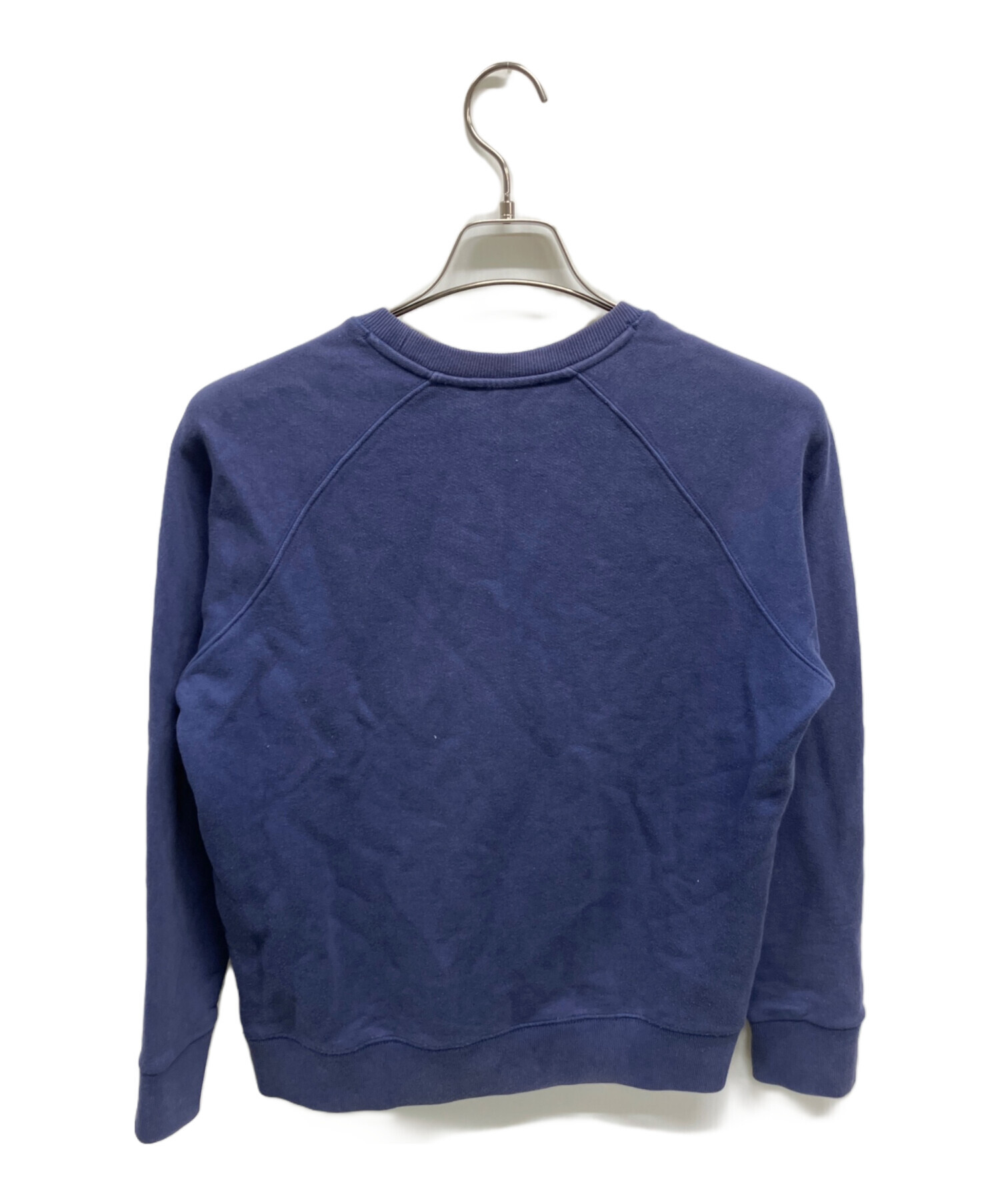 中古・古着通販】maison kitsune (メゾンキツネ) スウェット ネイビー 