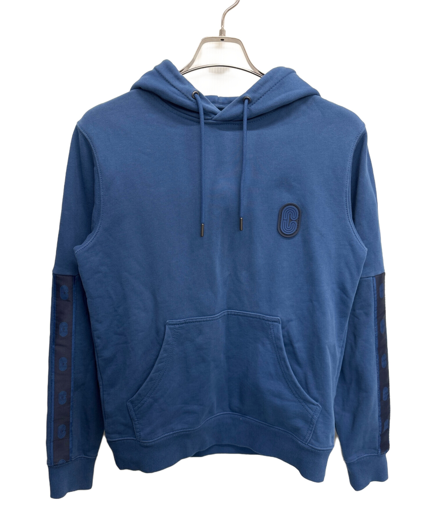 中古・古着通販】COACH (コーチ) プルオーバーパーカー ブルー サイズ