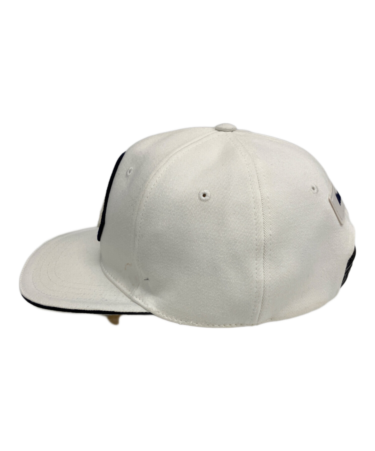 中古・古着通販】MONCLER (モンクレール) キャップ ホワイト｜ブランド
