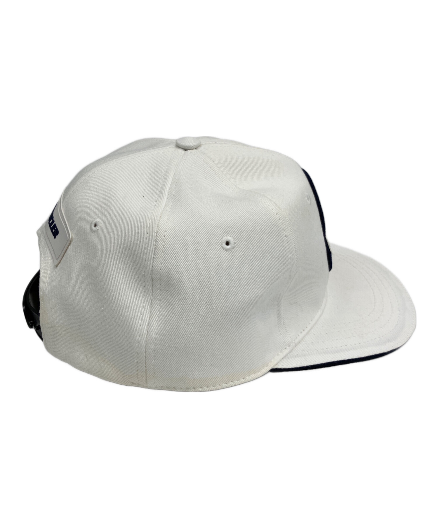 中古・古着通販】MONCLER (モンクレール) キャップ ホワイト｜ブランド
