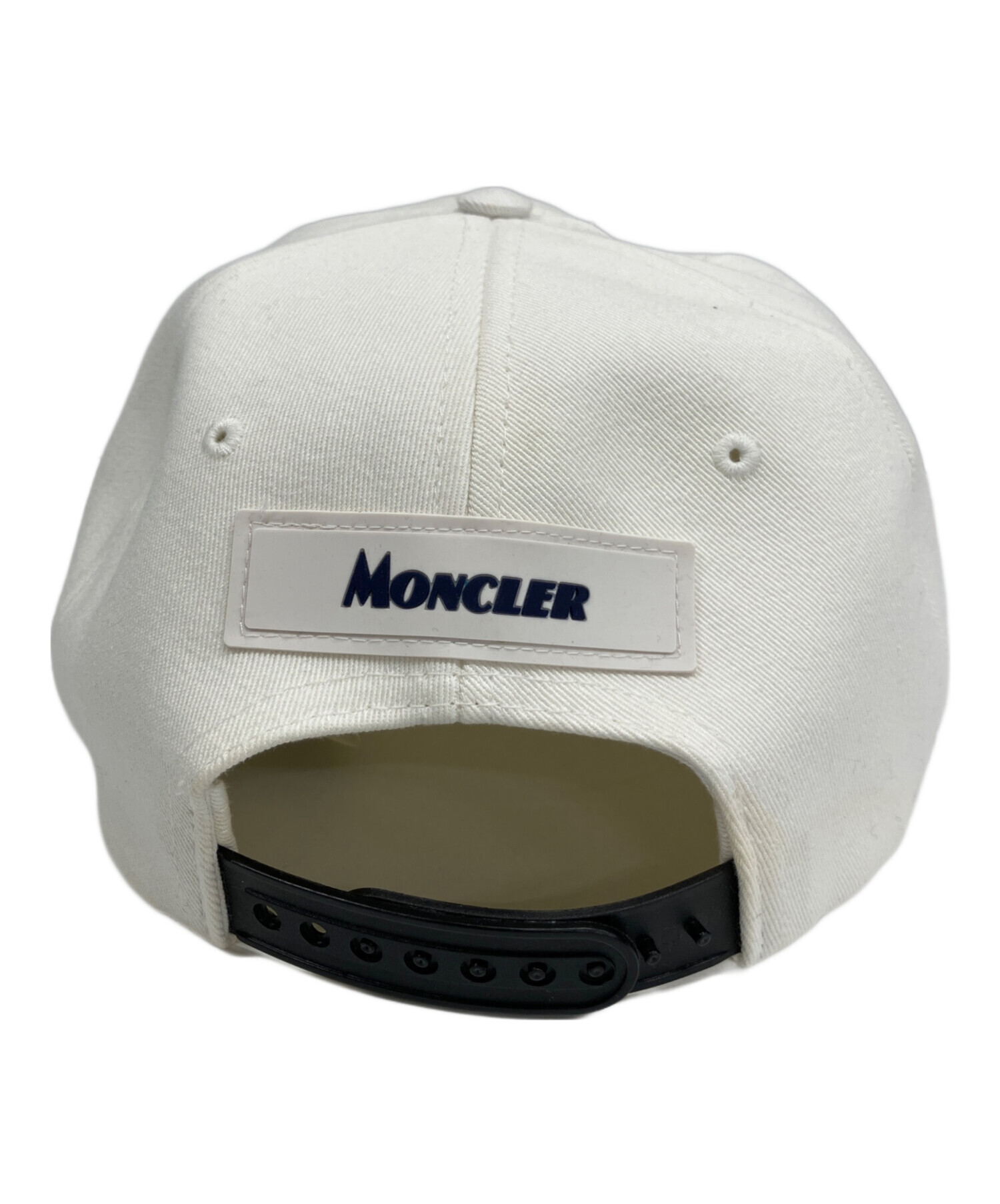 中古・古着通販】MONCLER (モンクレール) キャップ ホワイト｜ブランド
