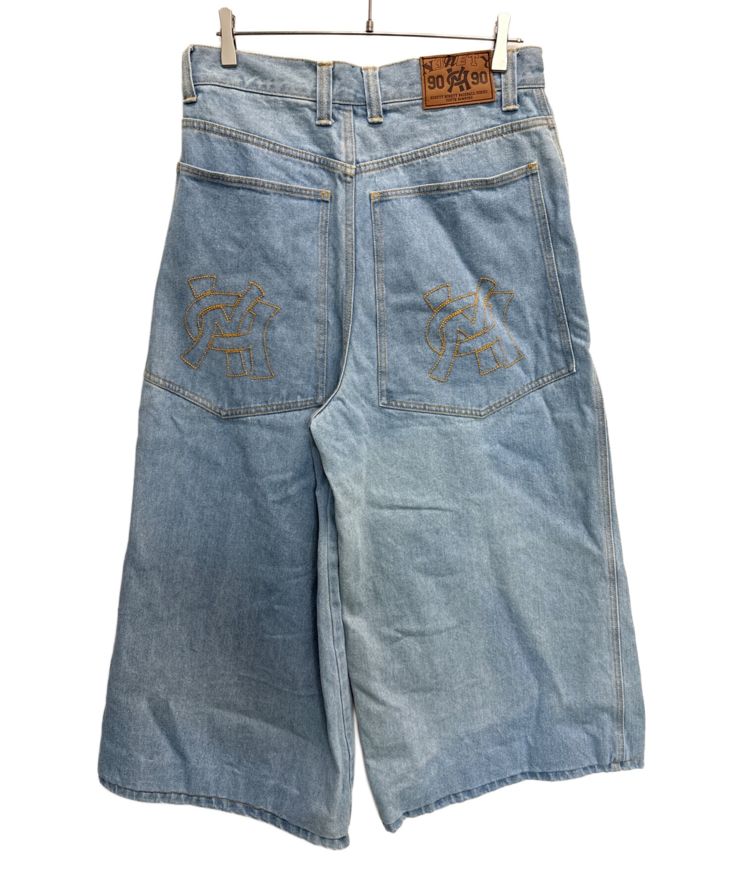 中古・古着通販】9090 (9090) デニムパンツ インディゴ サイズ:SIZE L