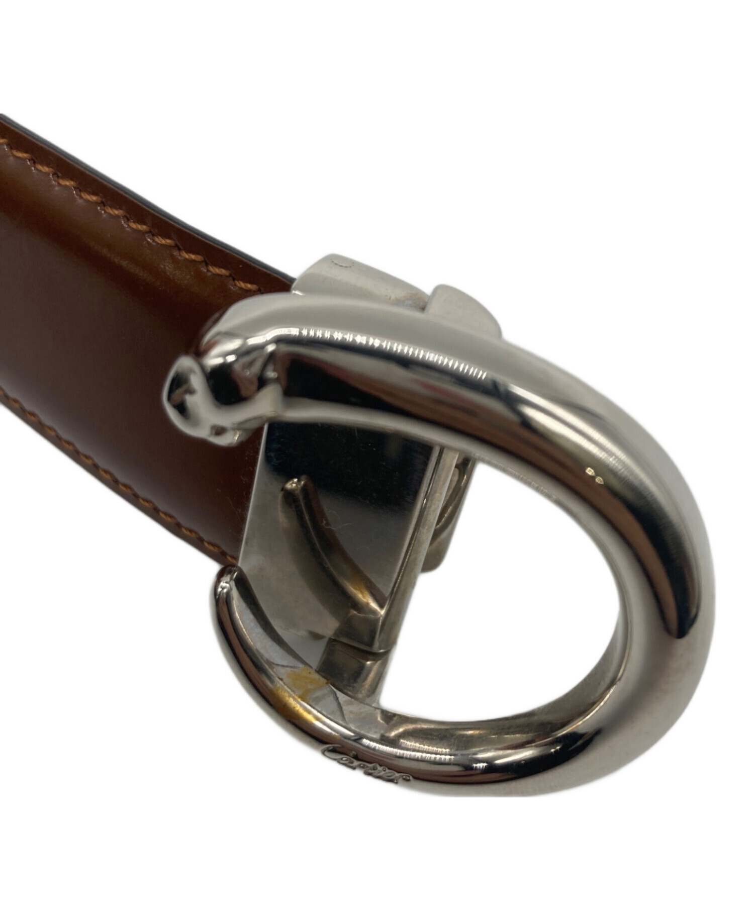 中古・古着通販】Cartier (カルティエ) パンテールベルト ブラウン