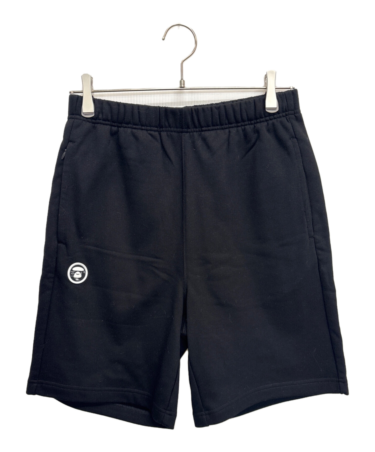 A BATHING APE ハーフパンツ ブラック 2XL 美品 中古・古着通販】A BATHING APE (アベイシングエイプ) ハーフパンツ