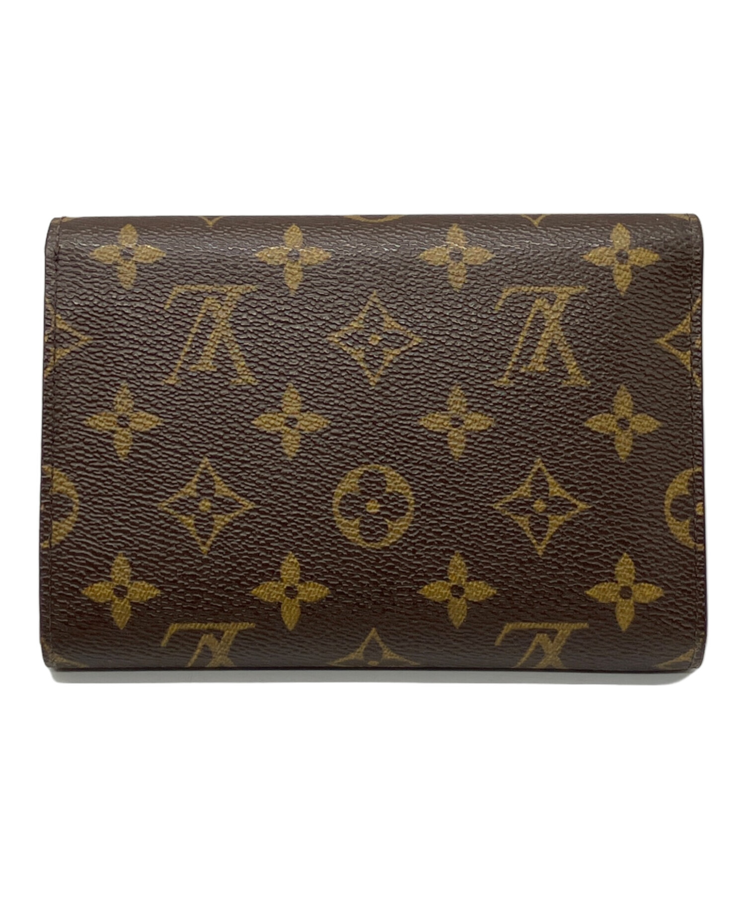 中古・古着通販】LOUIS VUITTON (ルイ ヴィトン) 3つ折り財布 ブラウン