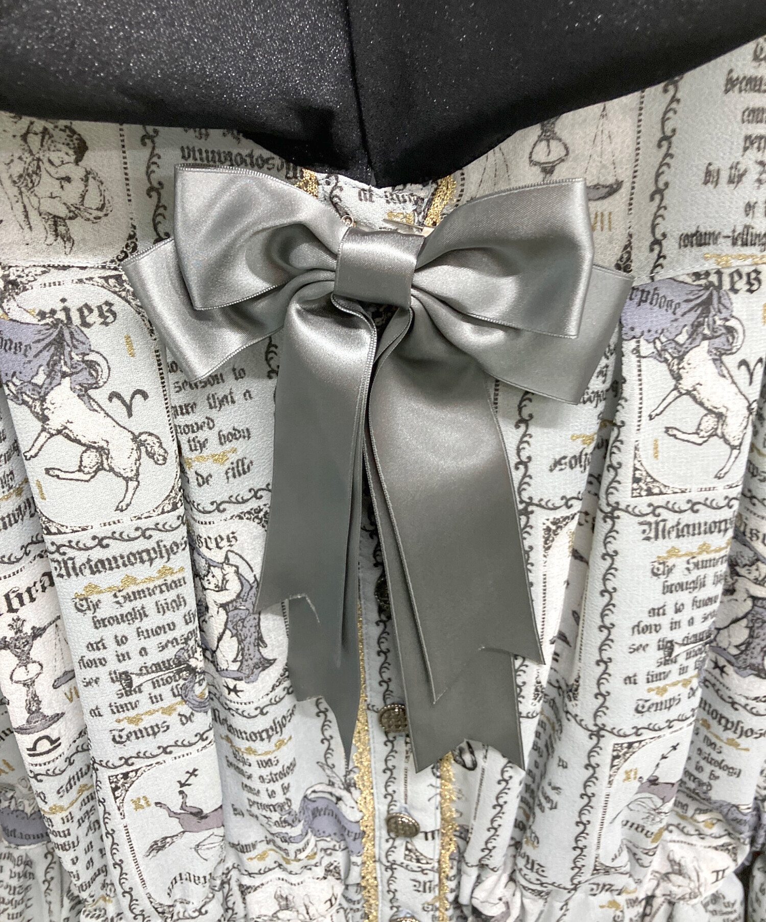 中古・古着通販】Metamorphose (メタモルフォーゼ) 長袖ワンピース