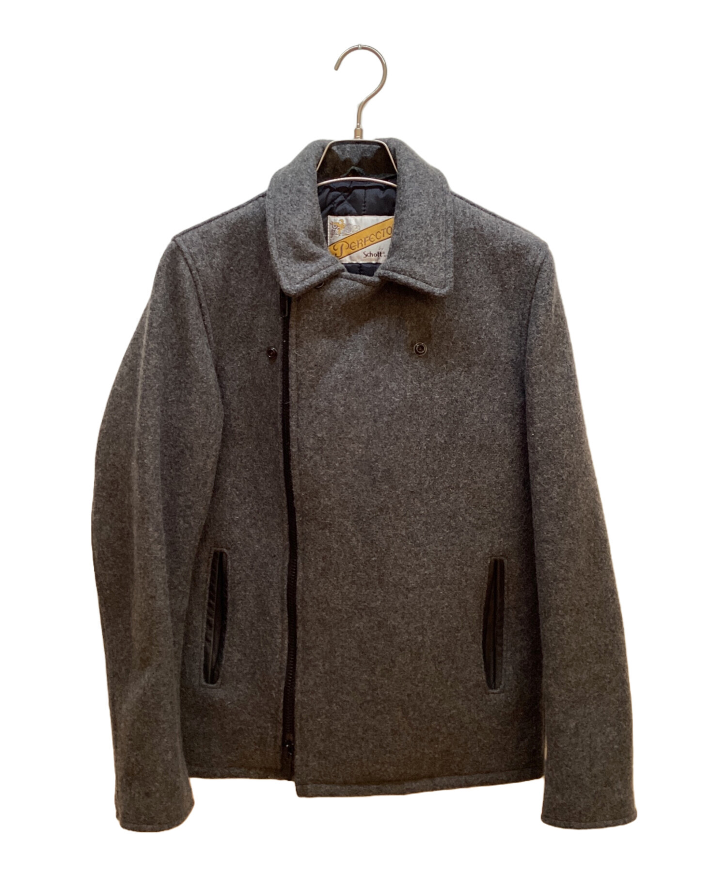 中古・古着通販】Schott (ショット) メルトンライダースジャケット