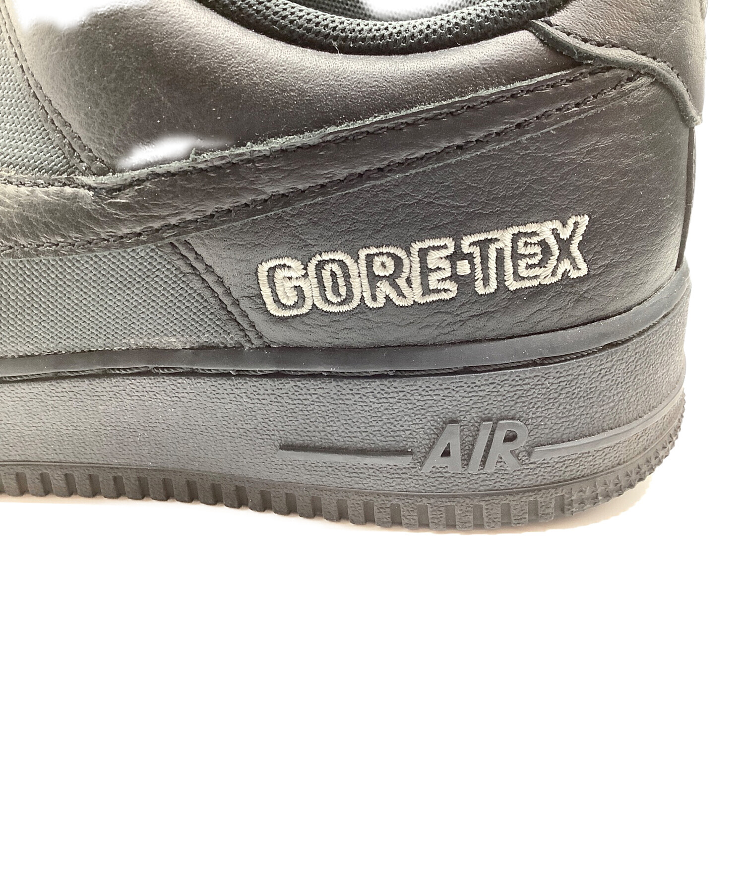 中古・古着通販】NIKE (ナイキ) AIR FORCE 1 GORE-TEX ブラック サイズ 