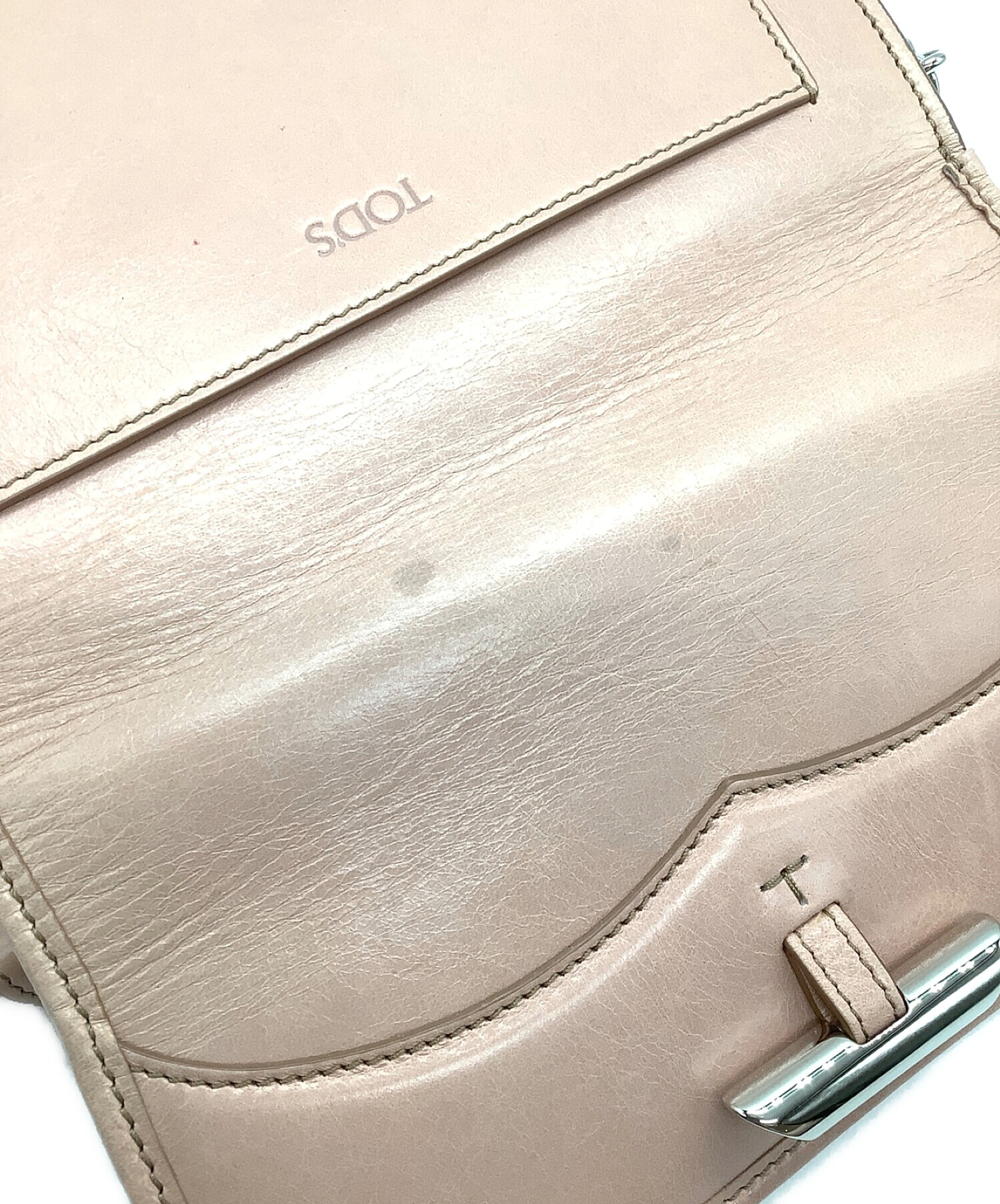 中古・古着通販】TOD'S (トッズ) ショルダーバッグ ピンク 中古・古着通販】TOD'S (トッズ) ショルダーバッグ ピンク