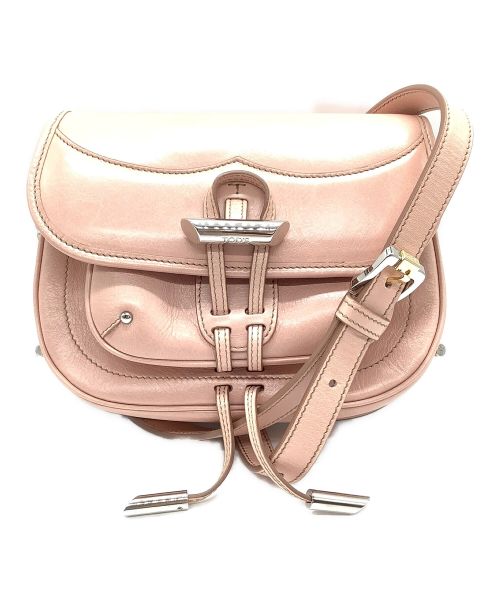 中古・古着通販】TOD'S (トッズ) ショルダーバッグ ピンク｜ブランド