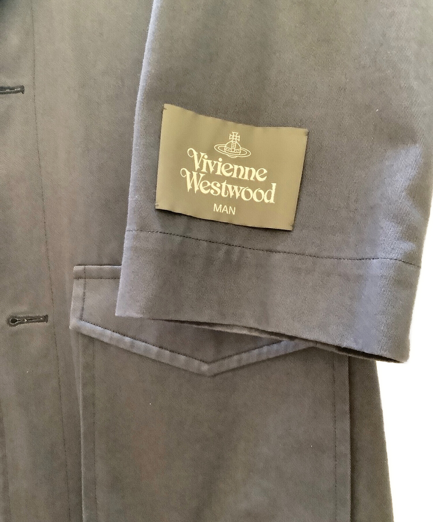 Vivienne Westwood グレー チェスターコート Vivienne Westwood red label 美品 Red Label ヴィヴィアン