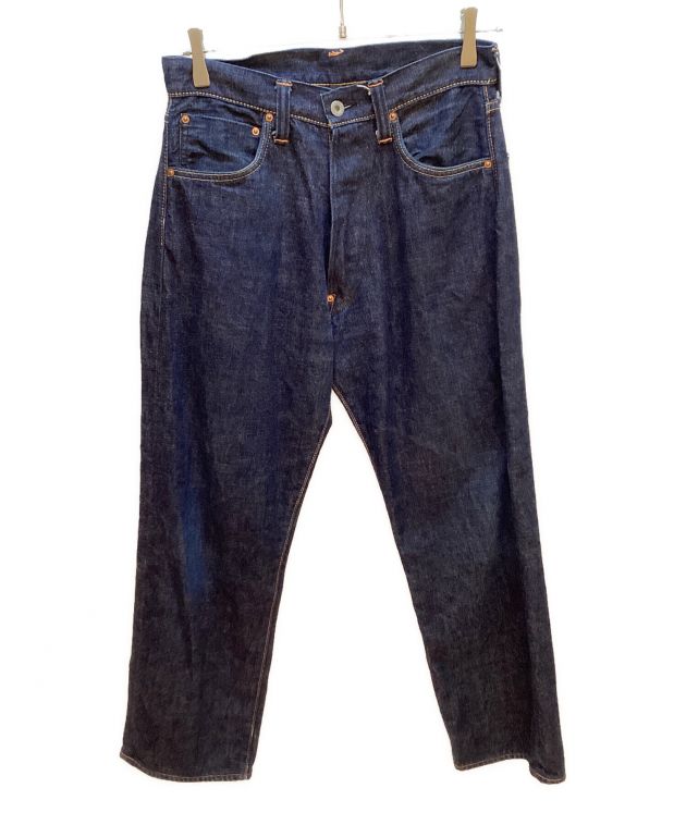 お値下げ　お買い得　YAMANE ヤマネ デニムパンツ　家紋柄　カモメ　Lサイズ お値下げ お買い得 YAMANE ヤマネ デニムパンツ 家紋柄 カモメ Lサイズ