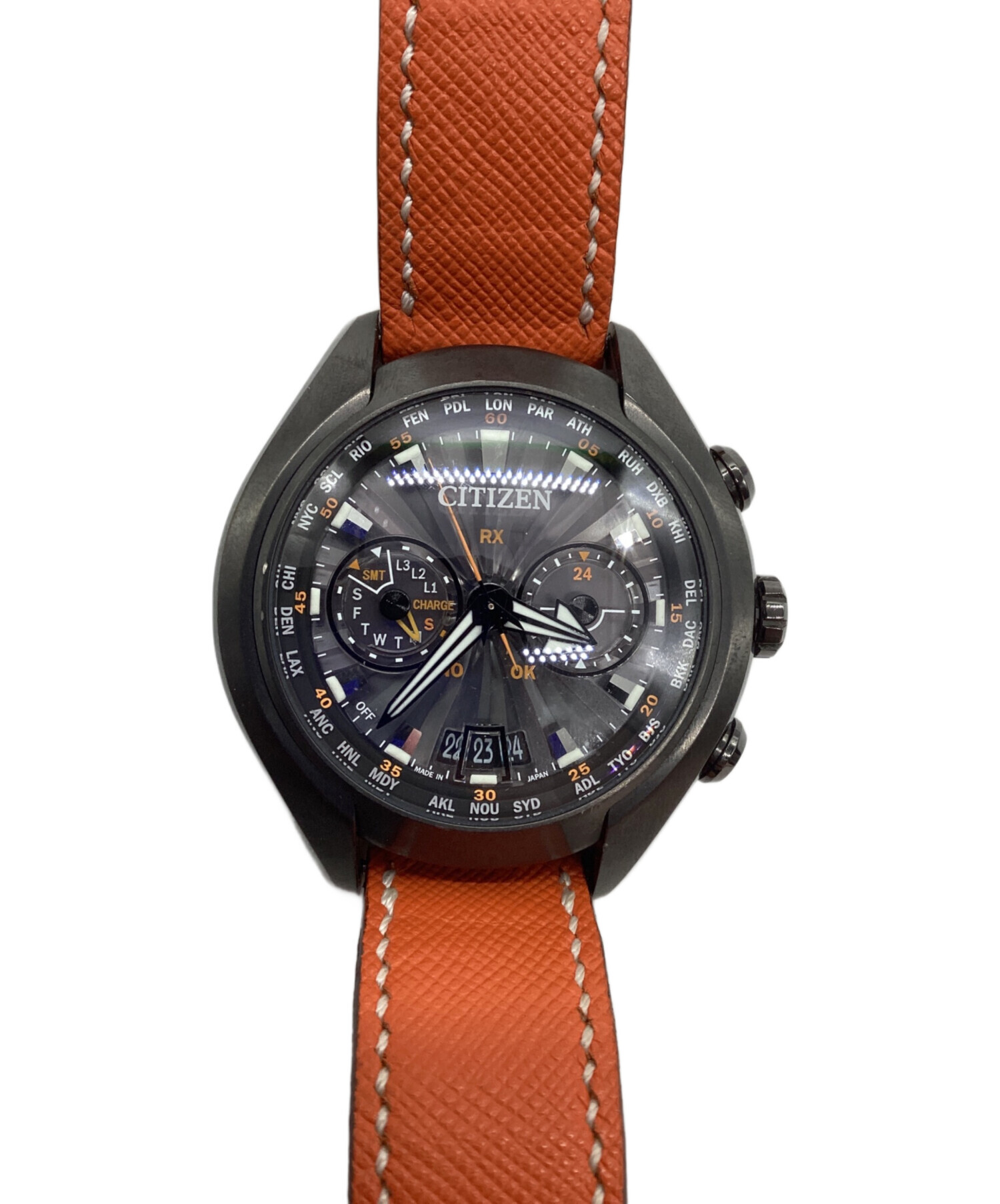 中古・古着通販】CITIZEN (シチズン) リストウォッチ ブラック