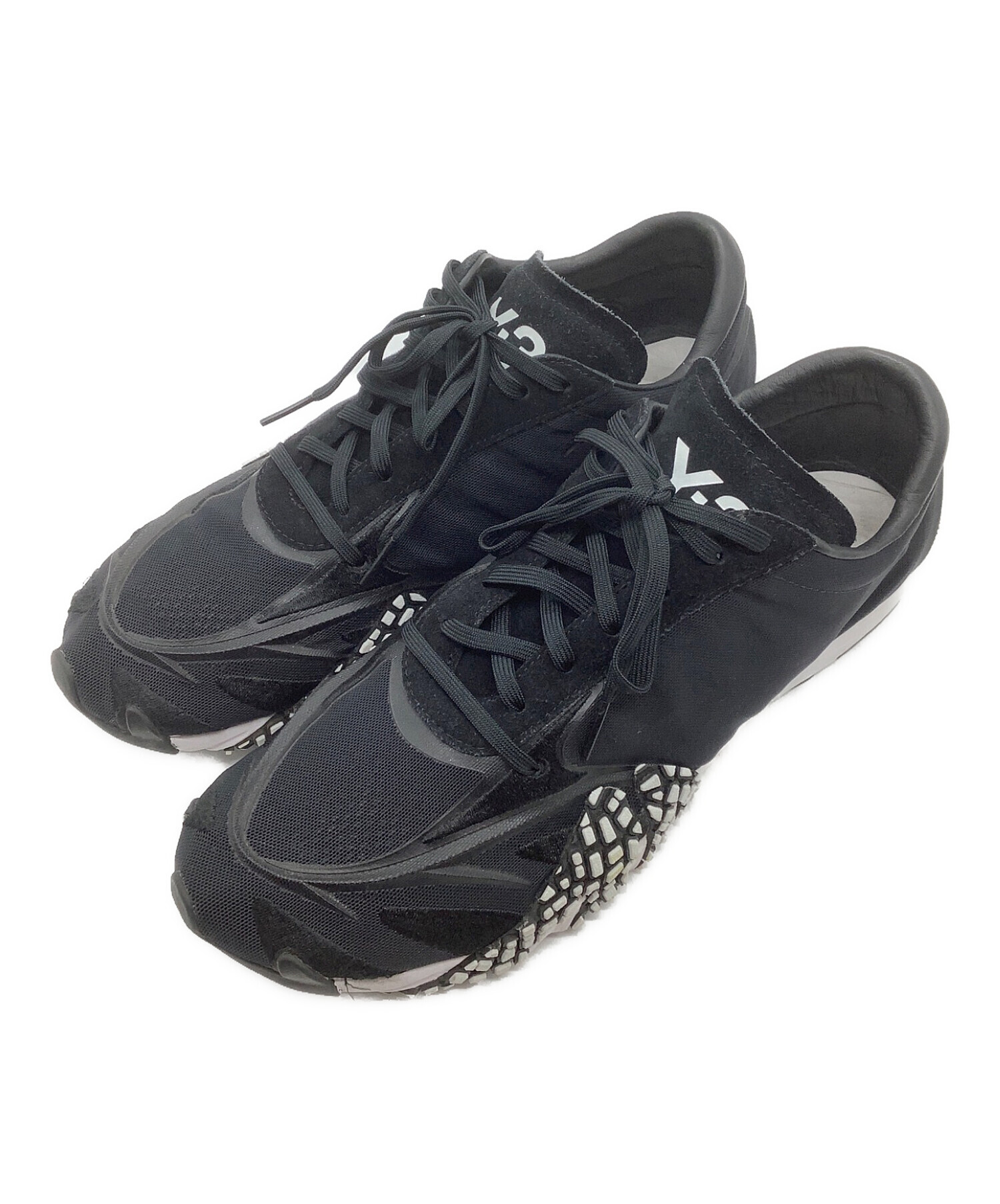 中古・古着通販】Y-3 (ワイスリー) スニーカー ブラック サイズ:29.5