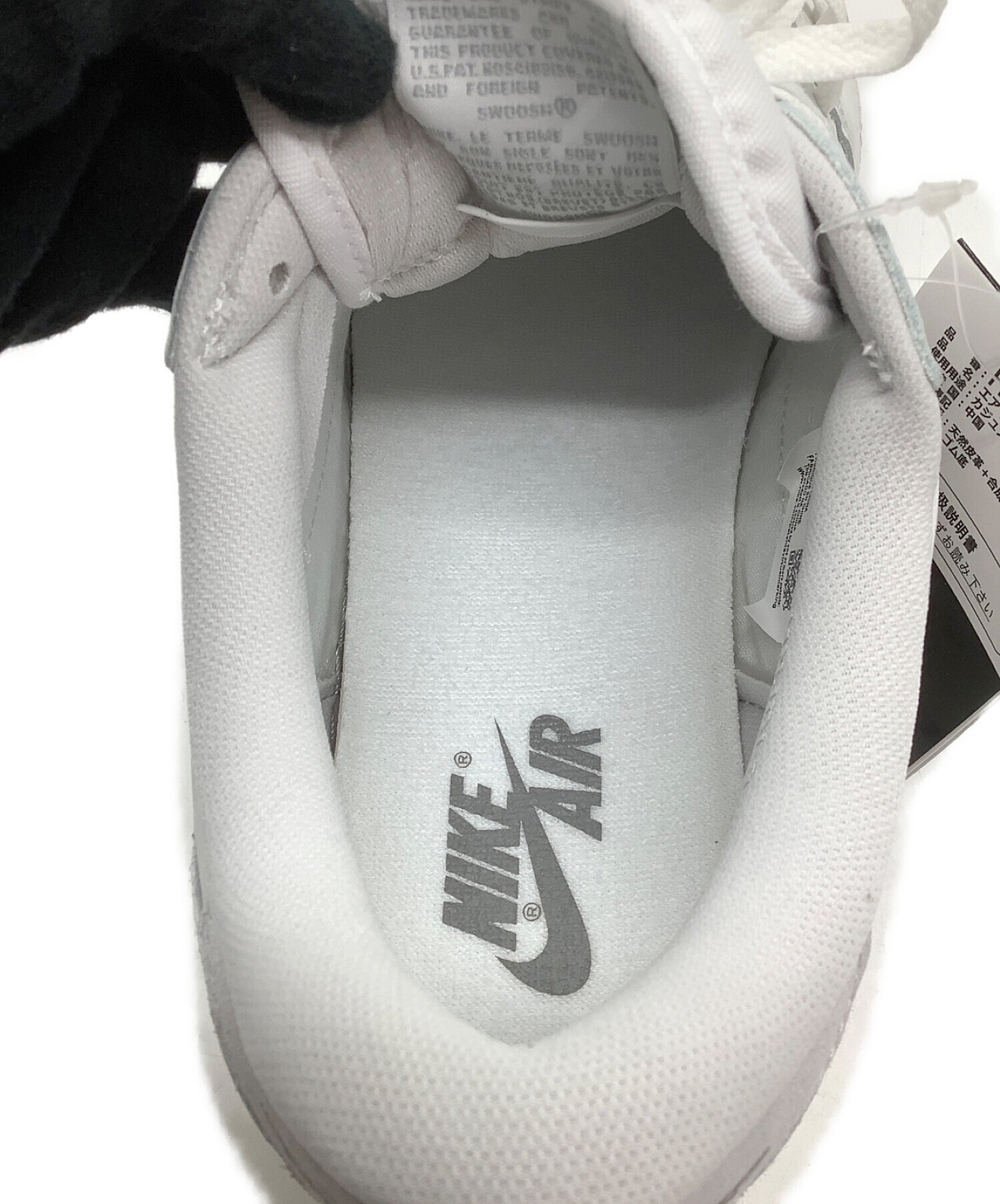 中古・古着通販】NIKE (ナイキ) スニーカー ライトグレー サイズ:31cm