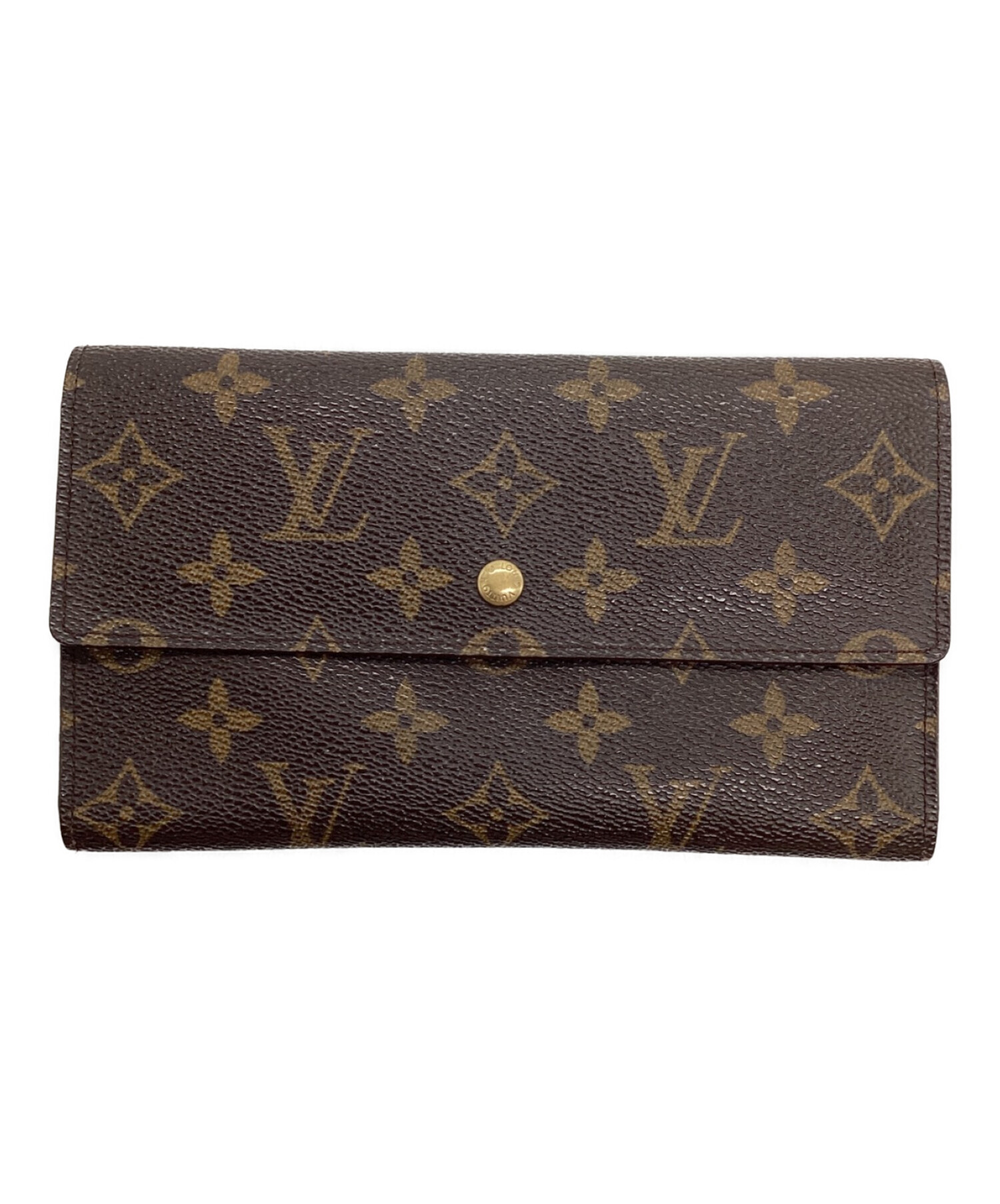 LOUIS VUITTON ポルトフォイユ インターナショナル エピ ブラック 中古 