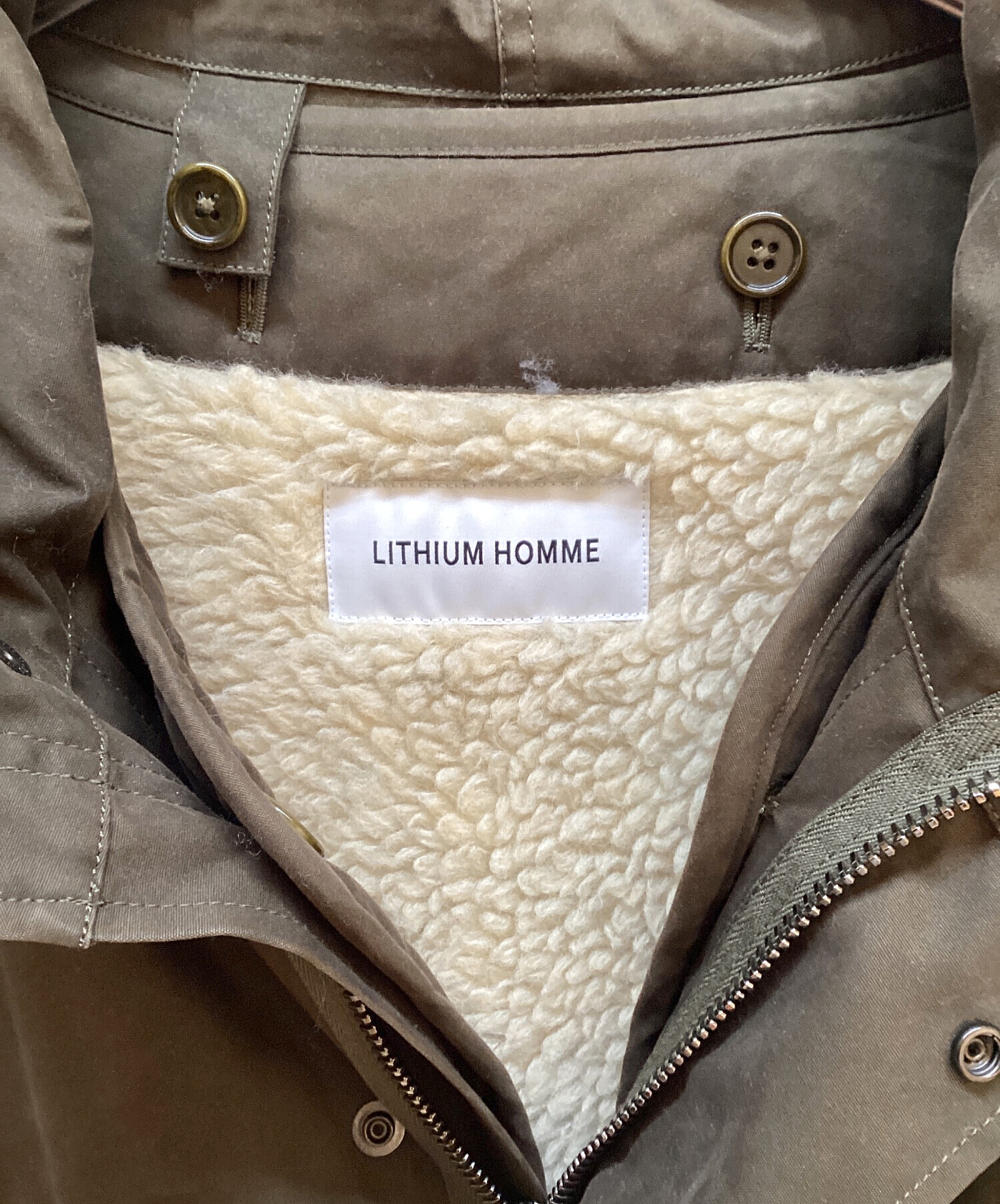 中古・古着通販】LITHIUM HOMME (リチウムオム・ファム) ライナー付