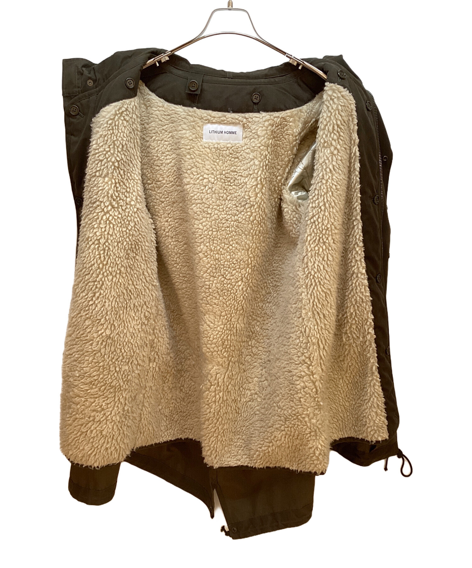 『美品』リチウムオム　LITHIUM HOMMEモッズコート　Mサイズ 2 dm-580261t-00.jpg