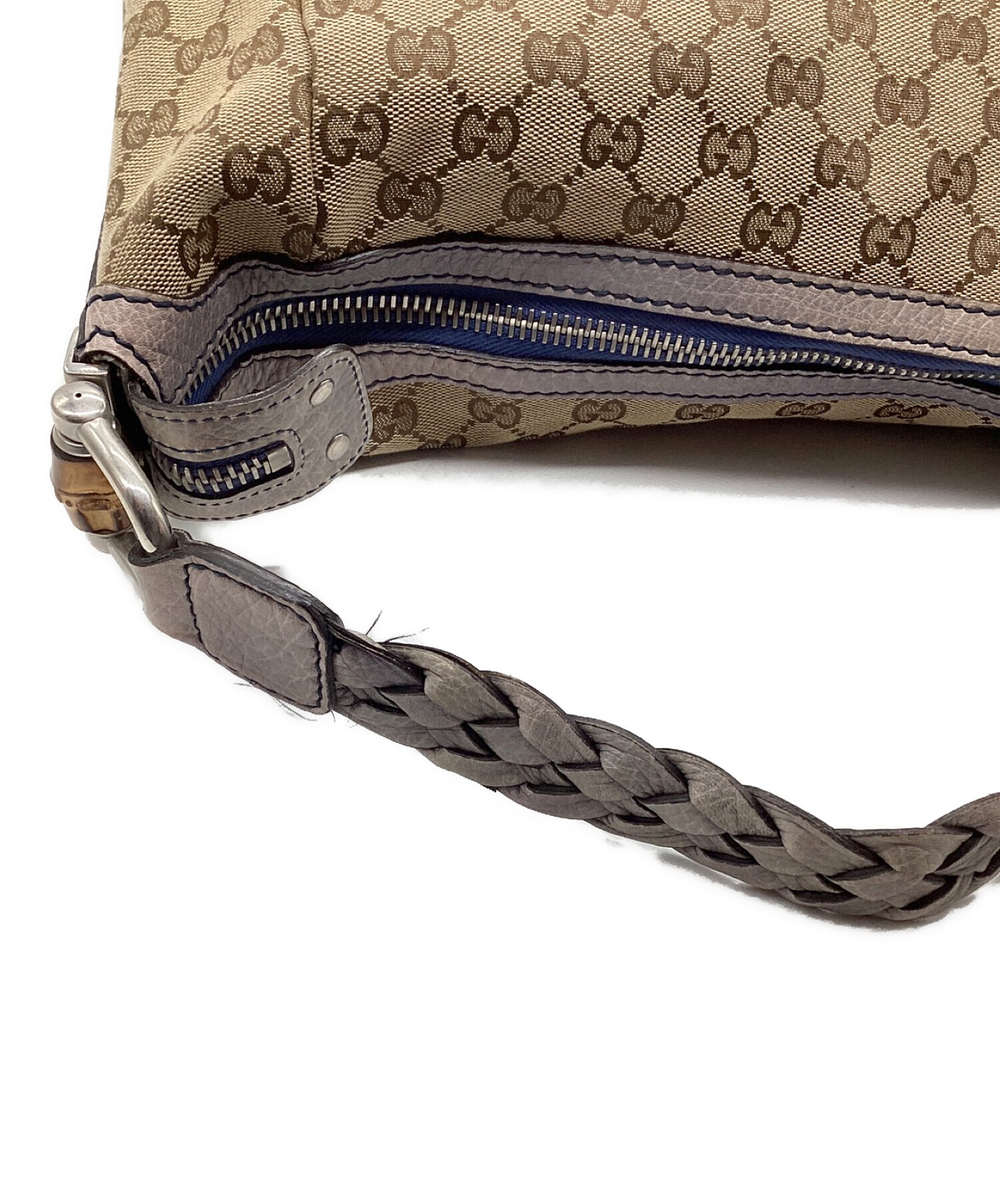 中古・古着通販】GUCCI (グッチ) ワンショルダーバッグ ベージュ 
