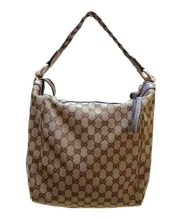 中古・古着通販】GUCCI (グッチ) ワンショルダーバッグ ベージュ 