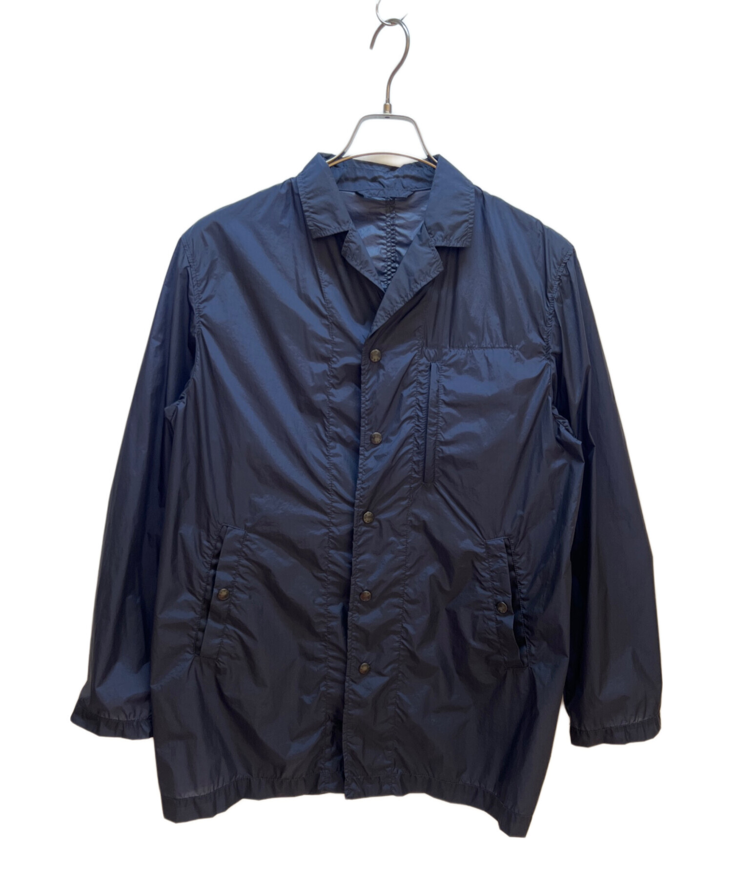 中古・古着通販】nanamica (ナナミカ) ナイロンコート ネイビー サイズ