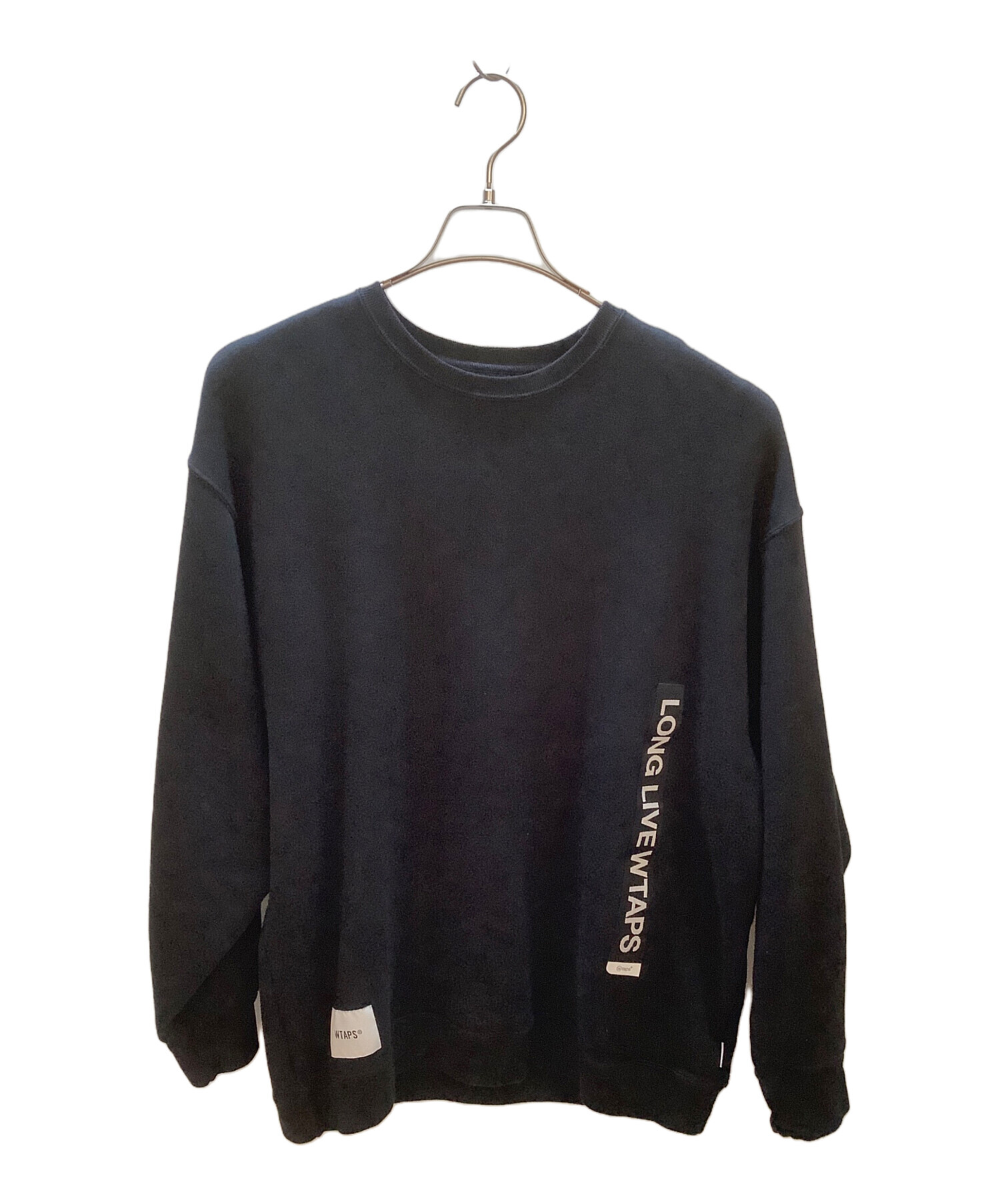 中古・古着通販】WTAPS (ダブルタップス) スウェット ブラック サイズ 