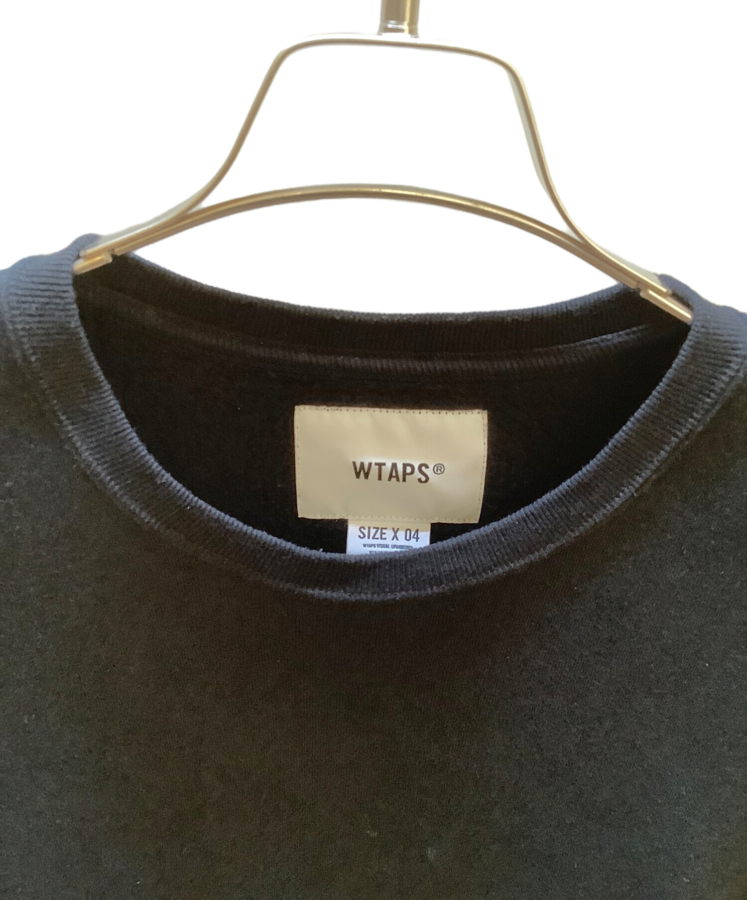 中古・古着通販】WTAPS (ダブルタップス) スウェット ブラック サイズ 