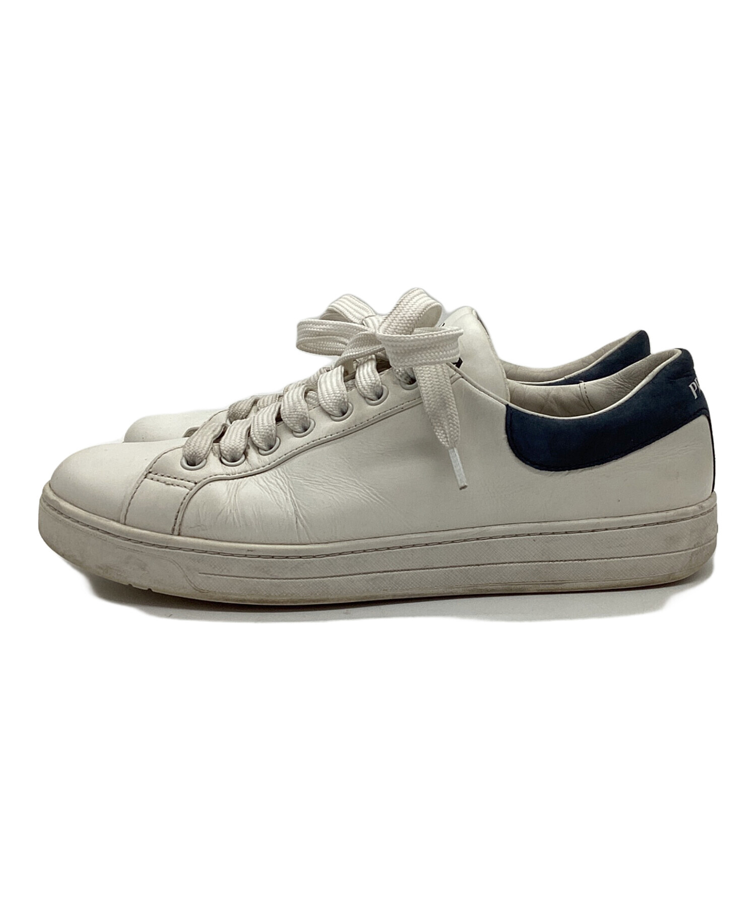 中古・古着通販】PRADA (プラダ) PRADA スニーカー ホワイト 中古・古着通販】PRADA (プラダ) PRADA スニーカー ホワイト