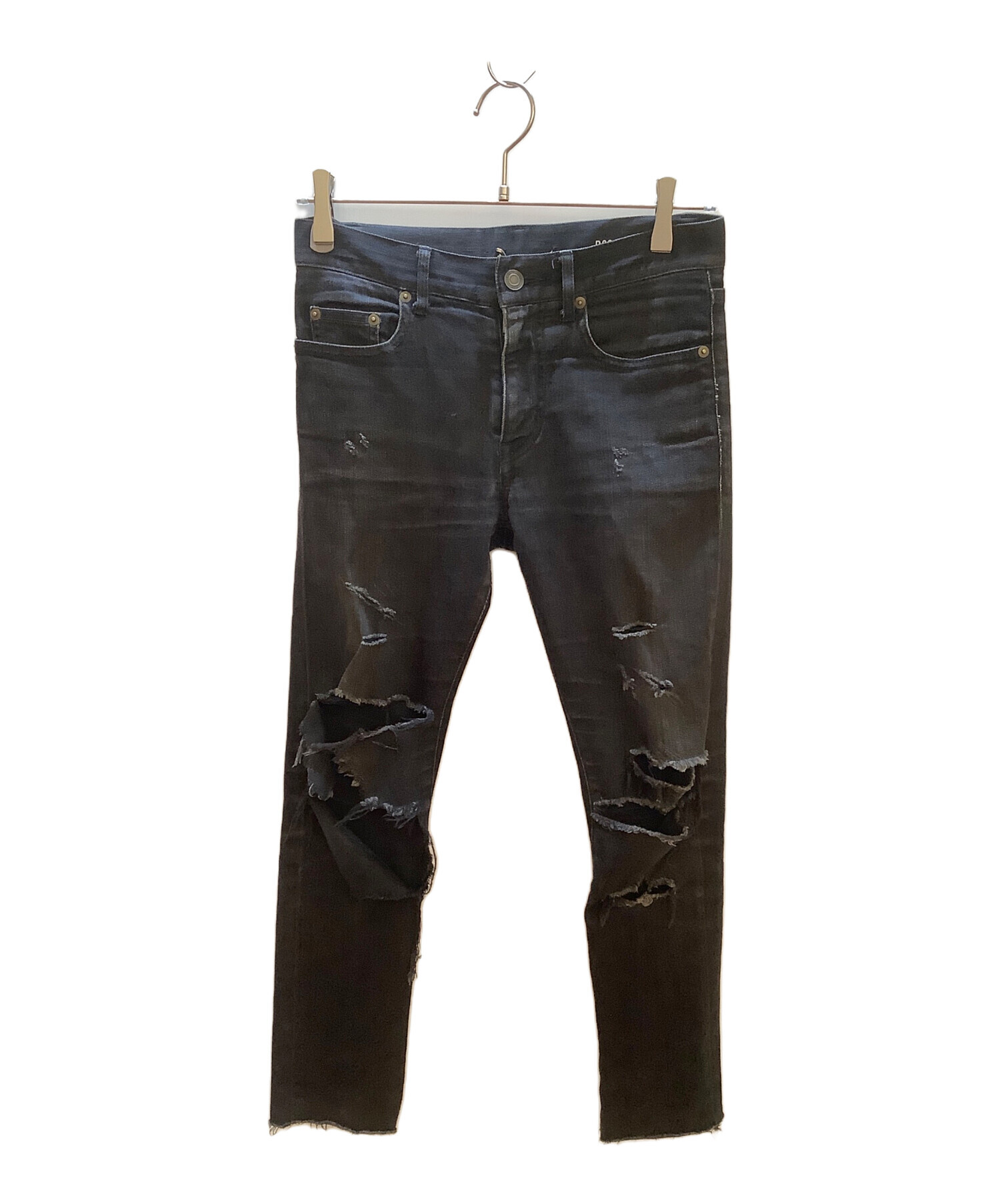 Saint Laurent D02 lw ダメージデニム 中古・古着通販】SAINTLAURENT JEANS (サンローラン ジーンズ