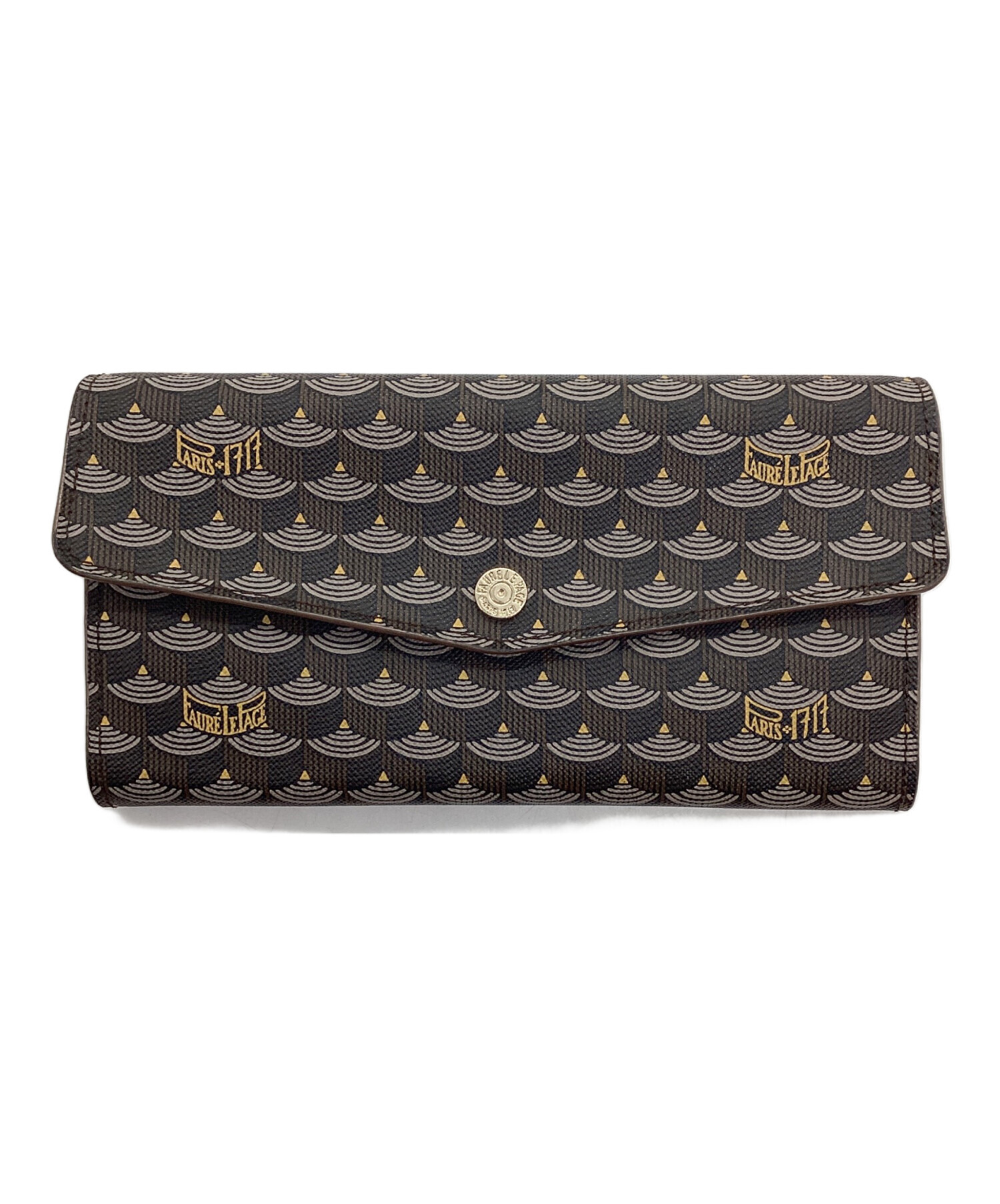 FAURE LE PAGE 長財布 中古・古着通販】FAURE LE PAGE (フォーレルパージュ) 長財布 ブラック