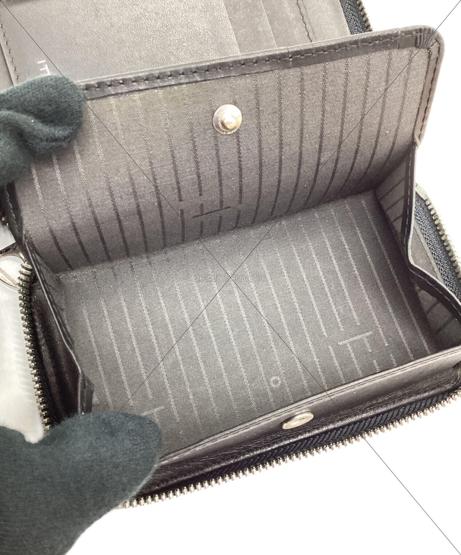 中古・古着通販】ITTI (イッチ) コンパクトウォレット ブラック