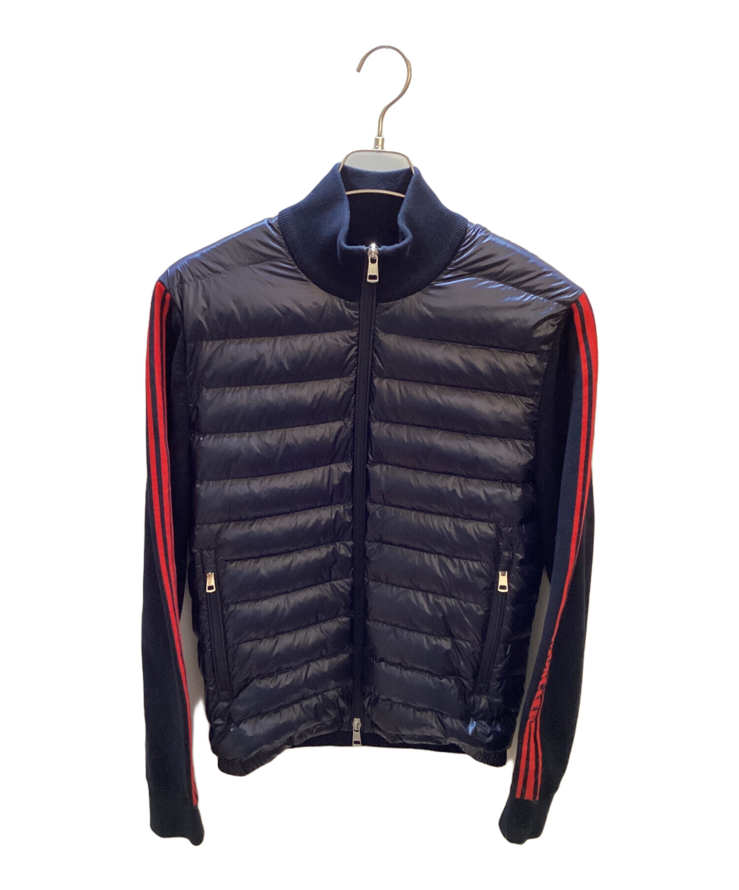 中古・古着通販】MONCLER (モンクレール) ダウンジャケット ネイビー 