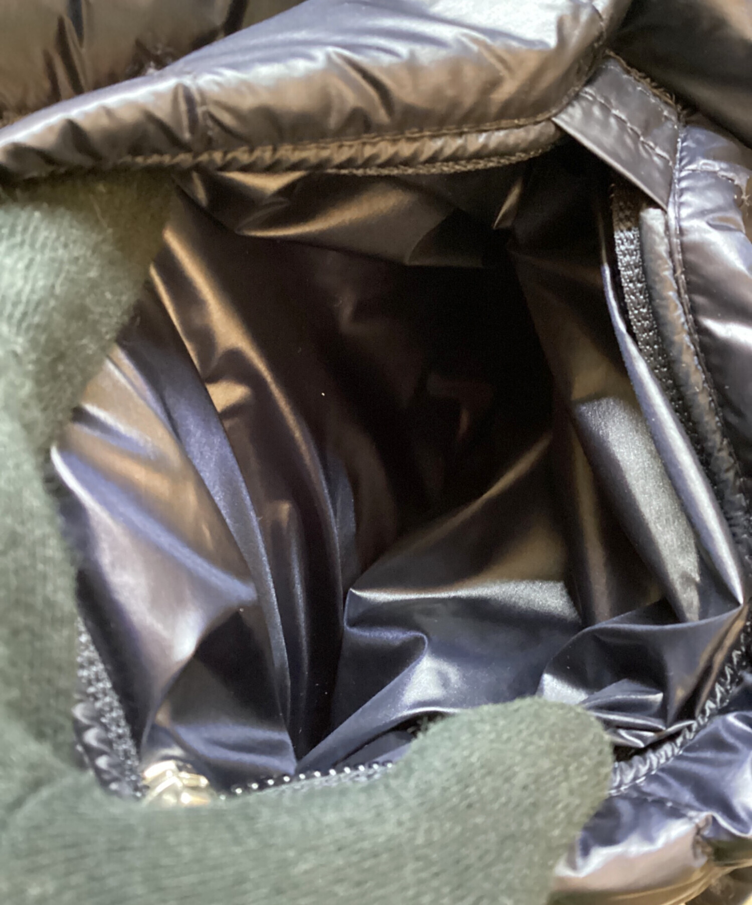 中古・古着通販】MONCLER (モンクレール) ダウンジャケット ネイビー