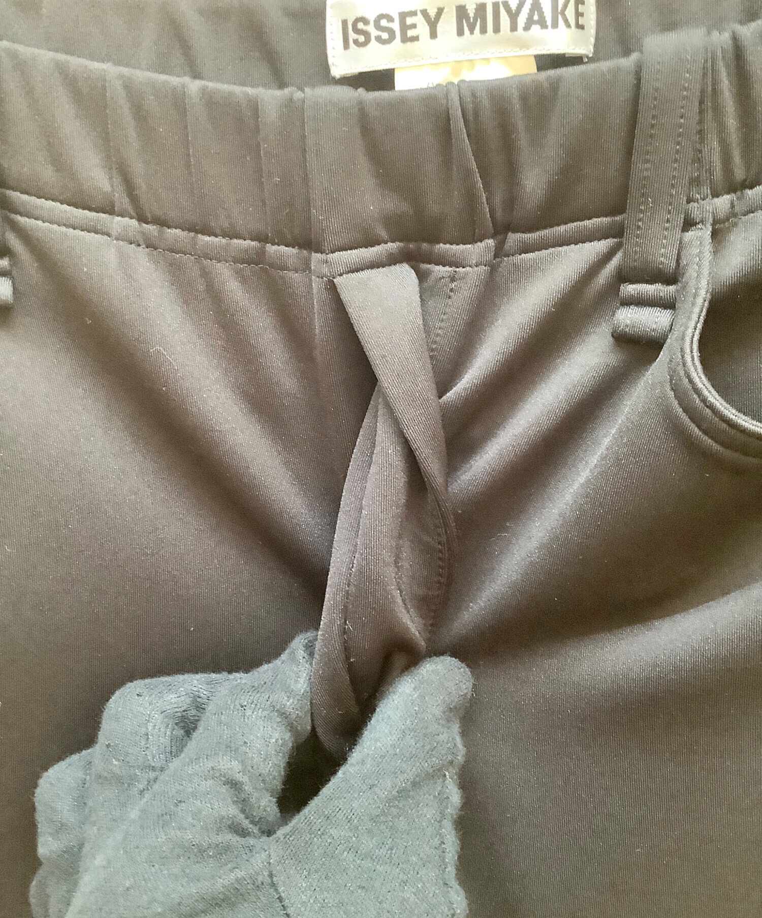 中古・古着通販】ISSEY MIYAKE (イッセイミヤケ) ストレッチパンツ