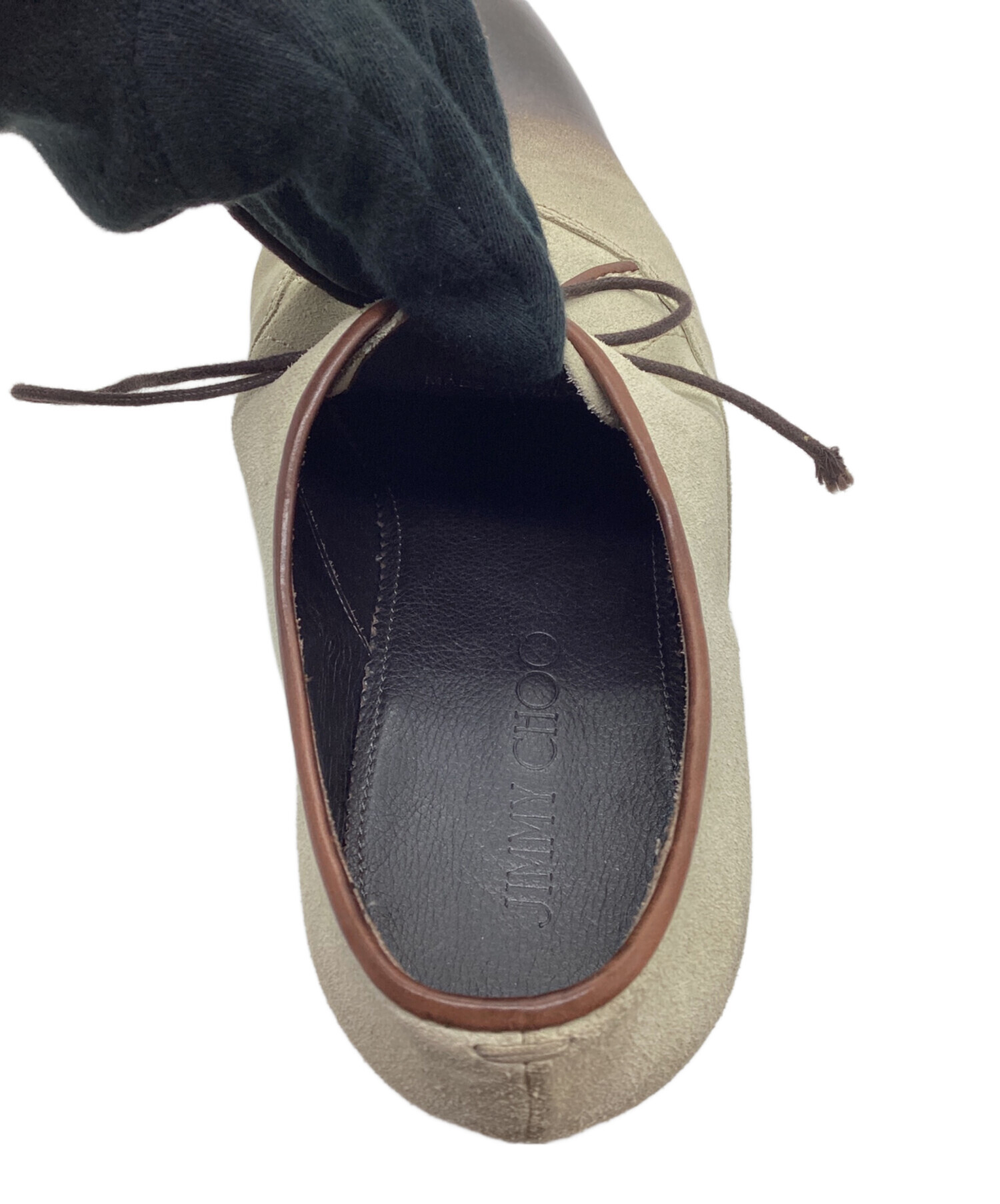 中古・古着通販】JIMMY CHOO (ジミーチュウ) ドレスシューズ ベージュ