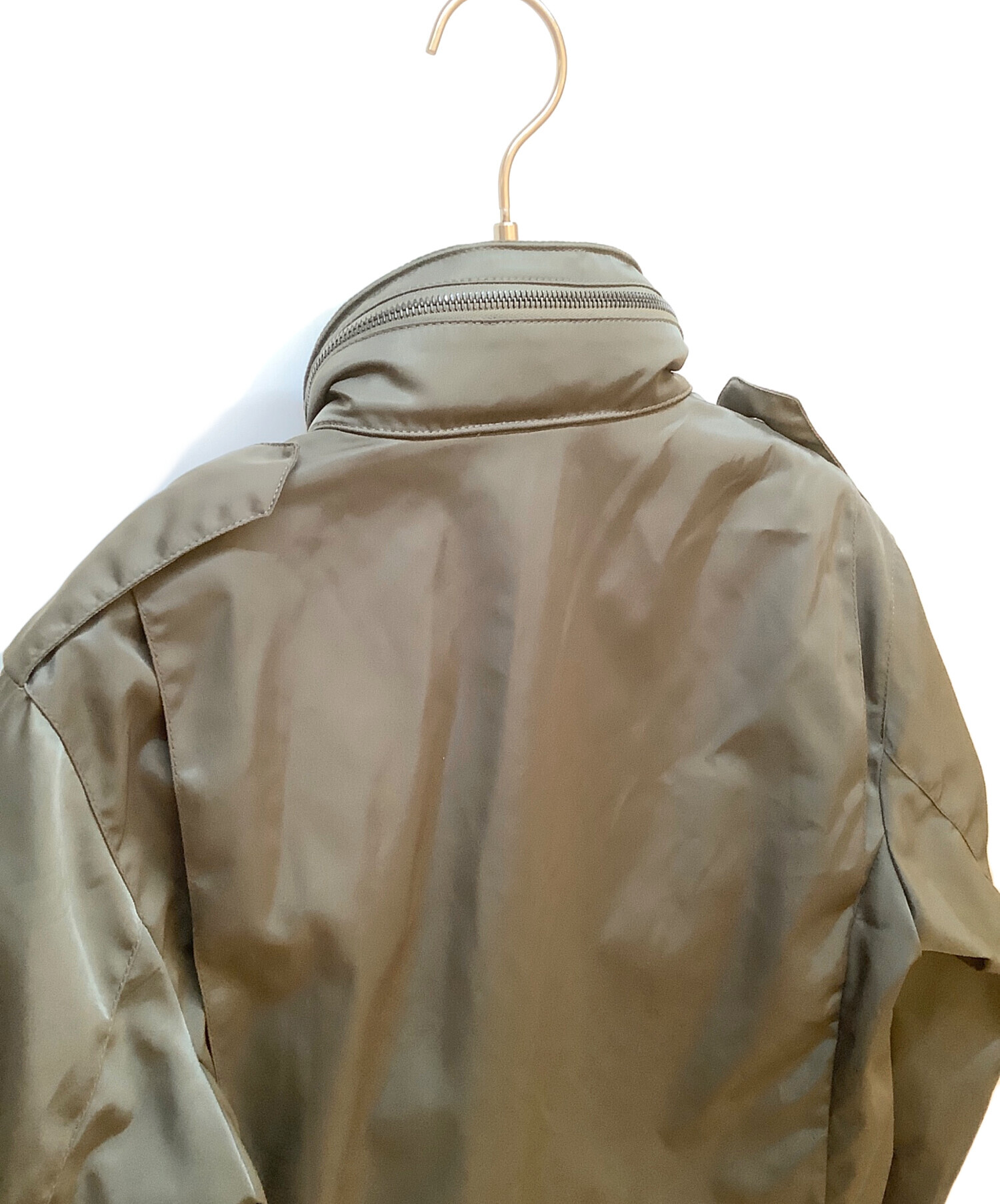 中古・古着通販】PRADA (プラダ) ナイロンジャケット オリーブ サイズ