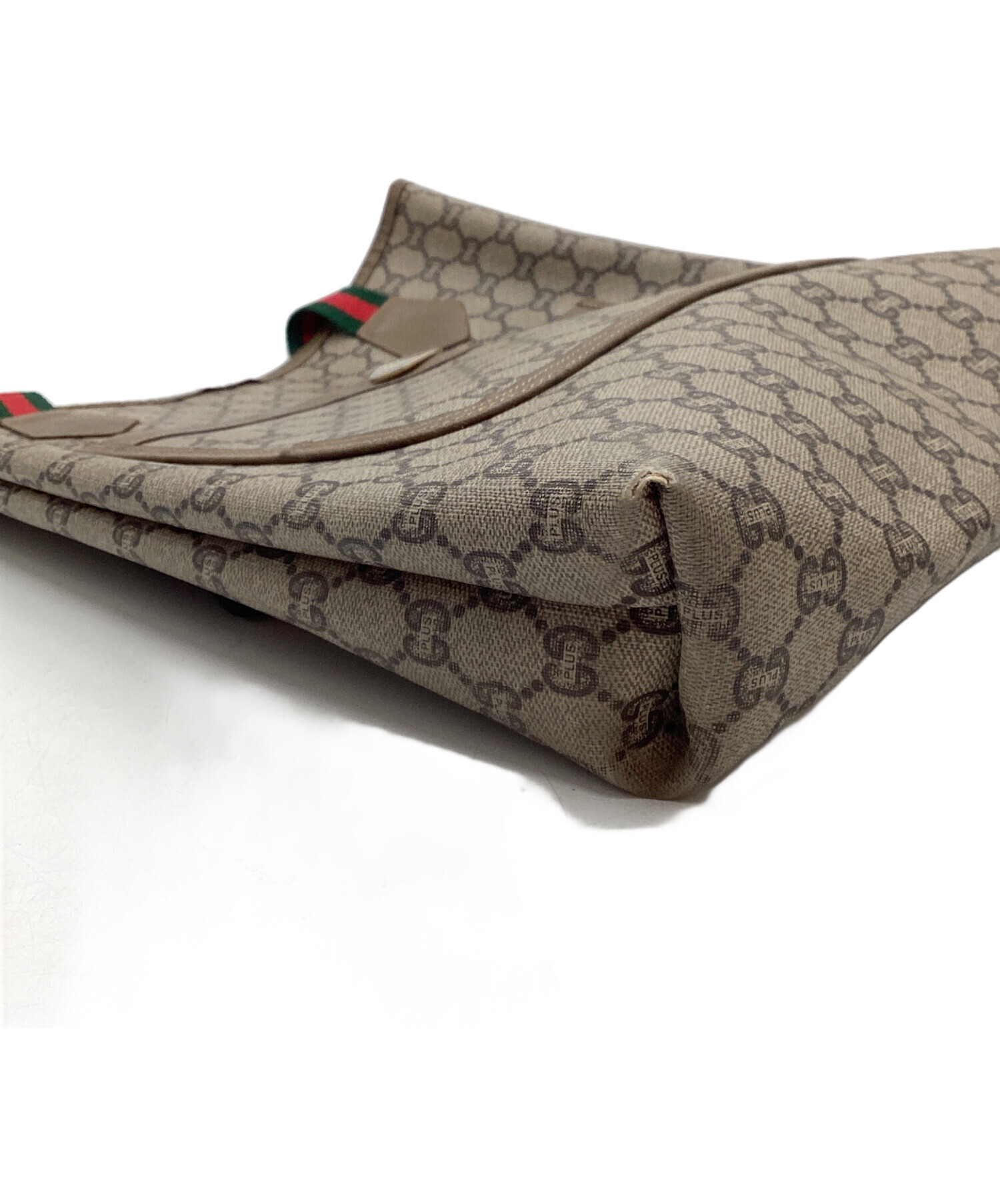 中古・古着通販】GUCCI PLUS (グッチ プラス) トートバッグ ベージュ